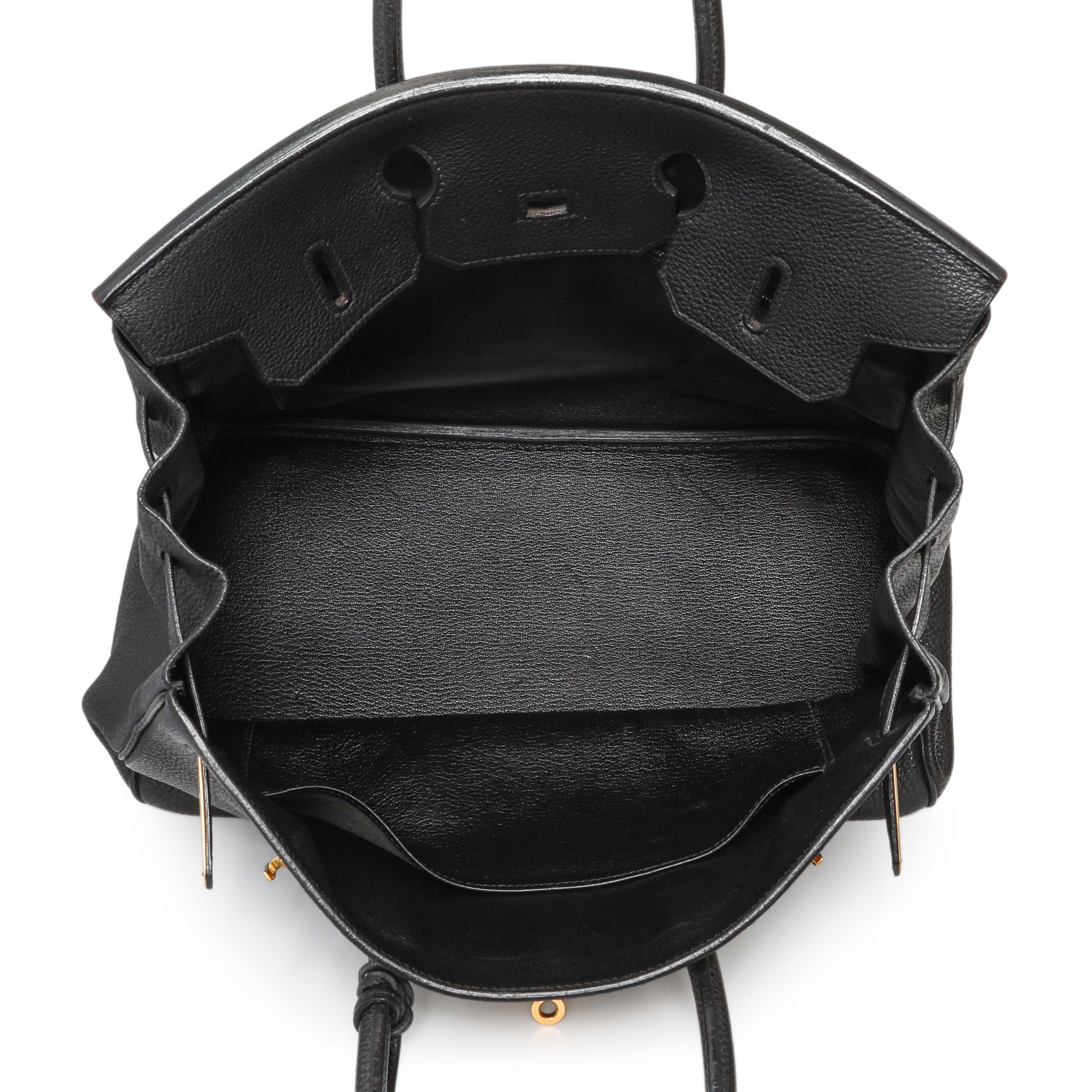 Hermes Black Togo Birkin 35 - Image 8