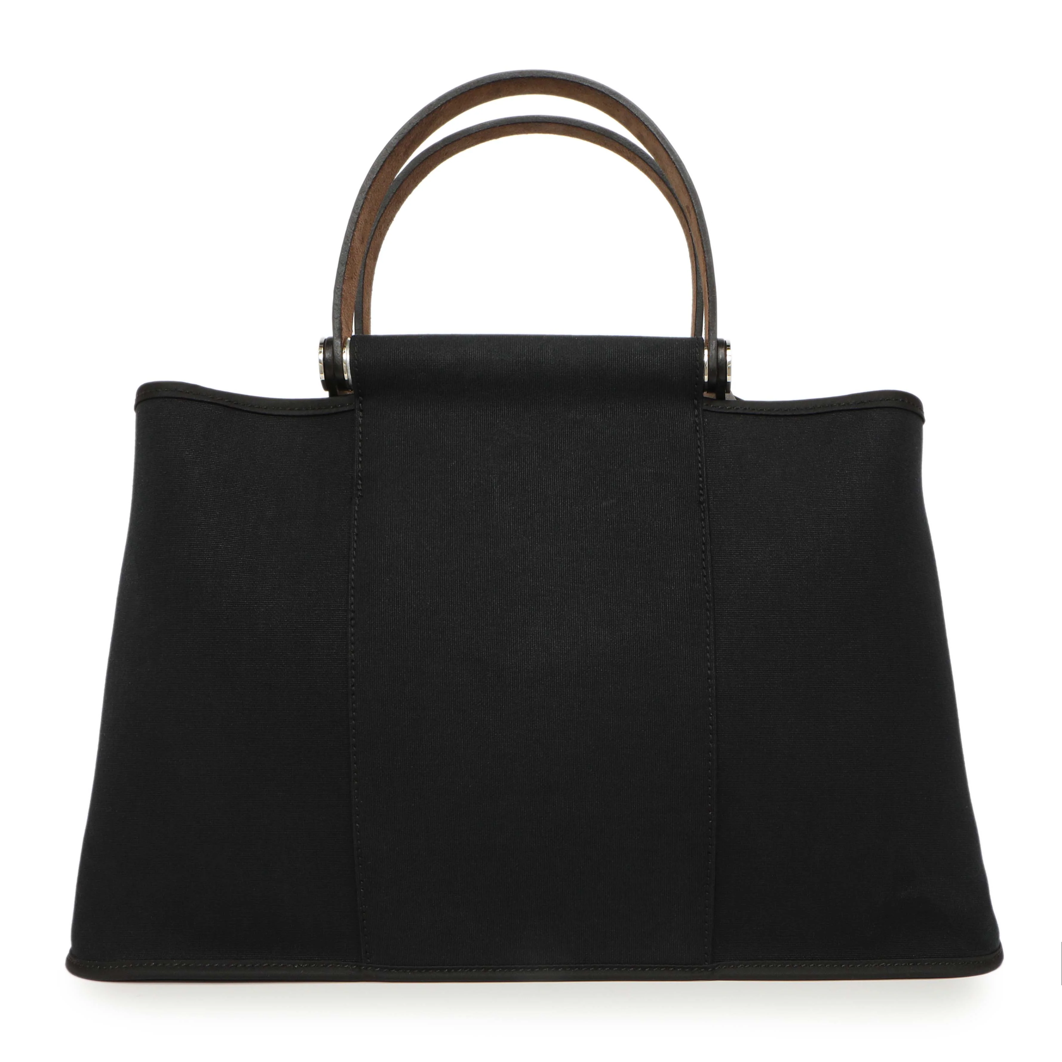 Hermes Black Toile Cabag 39 - Image 2