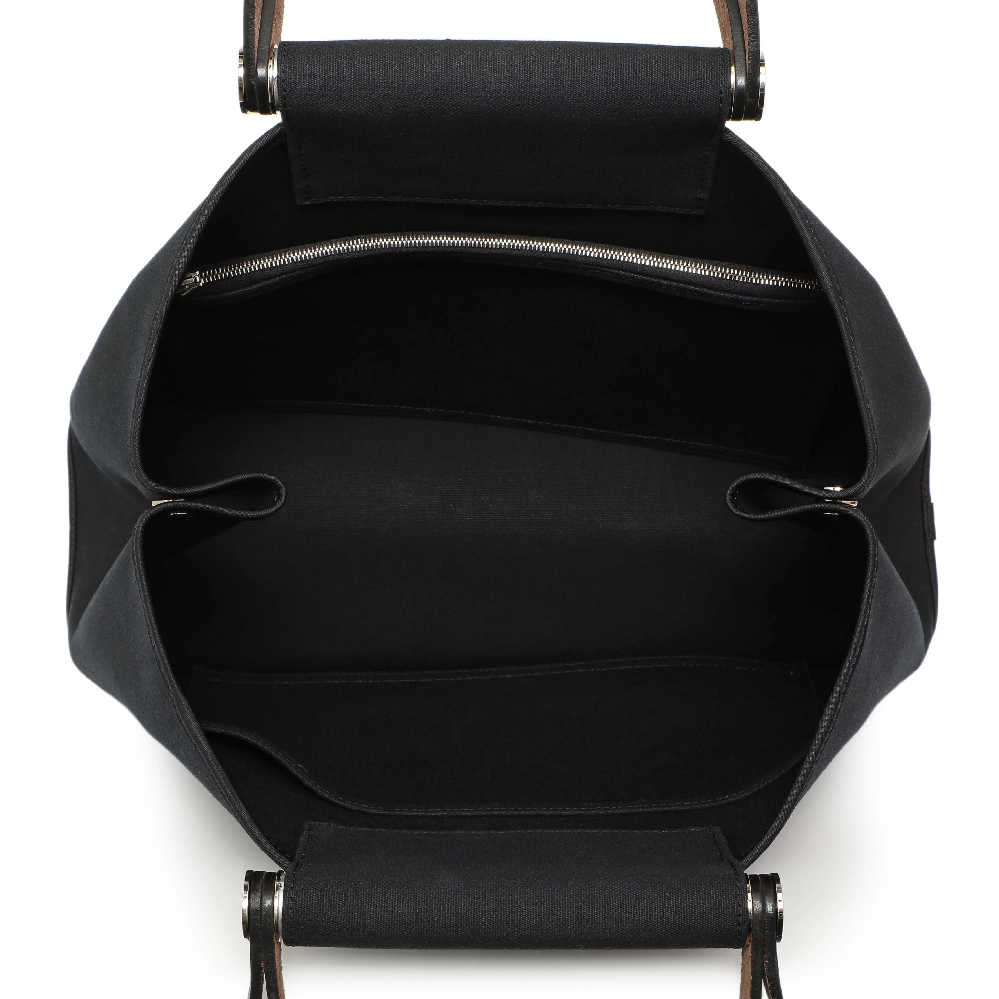 Hermes Black Toile Cabag 39 - Image 5
