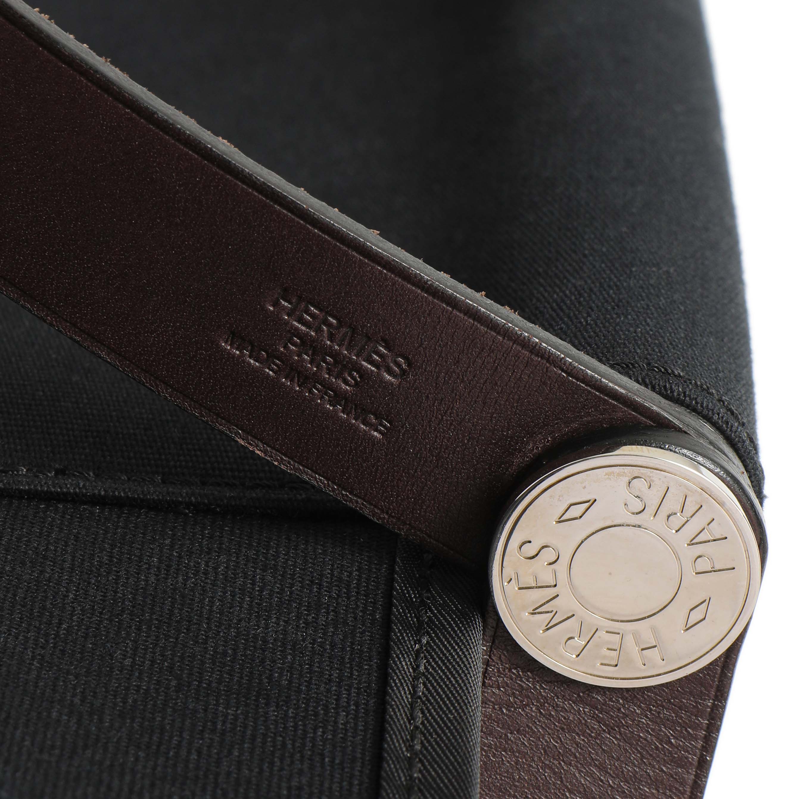 Hermes Black Toile Cabag 39 - Image 6