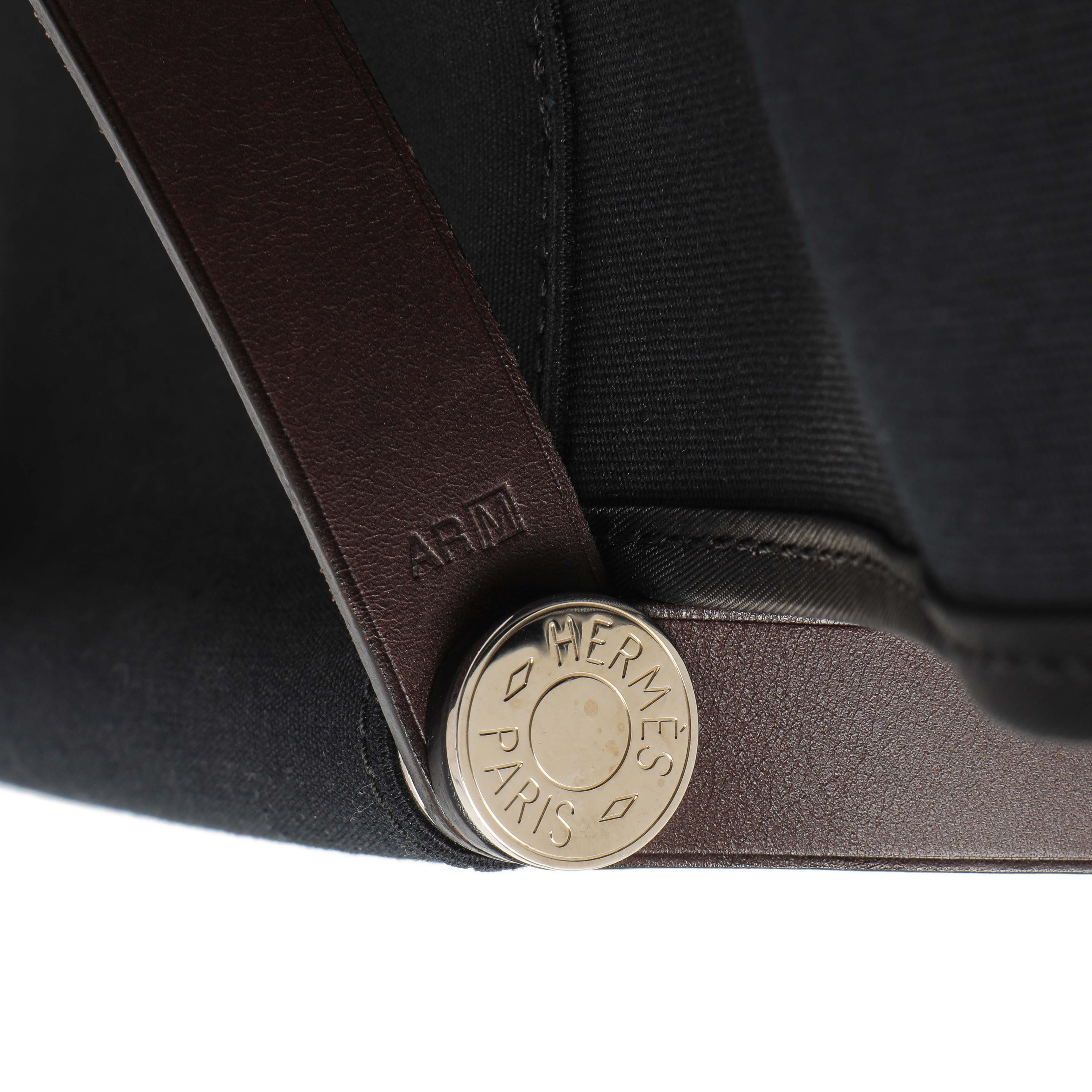 Hermes Black Toile Cabag 39 - Image 7