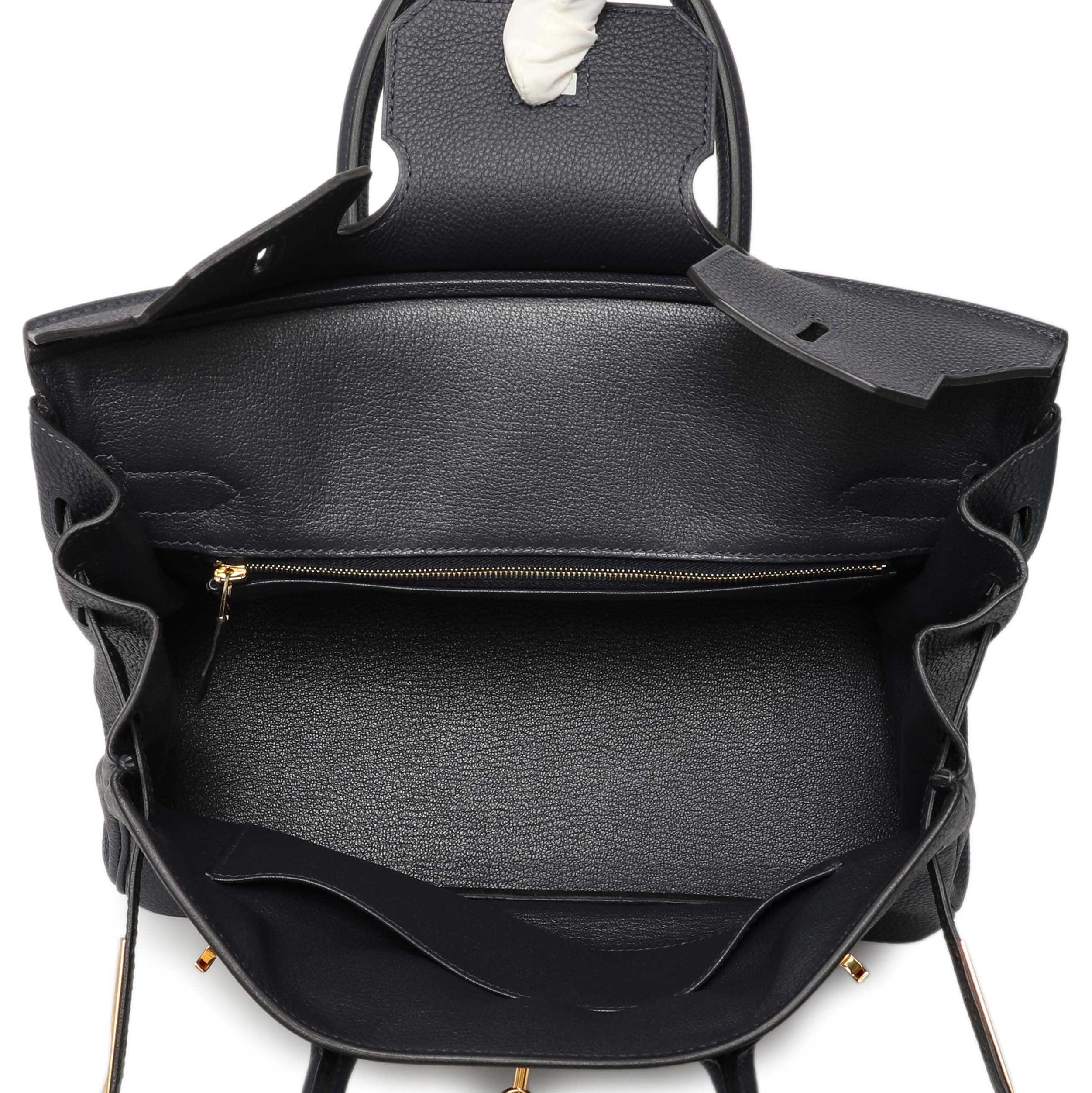 Hermes Bleu Nuit Togo Birkin 30 - Image 4