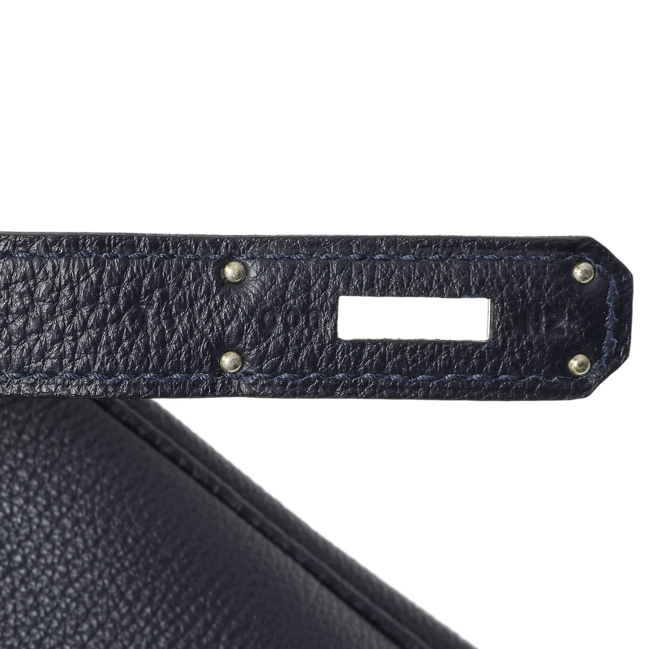 Hermes Bleu Nuit Togo Birkin 35 - Image 10