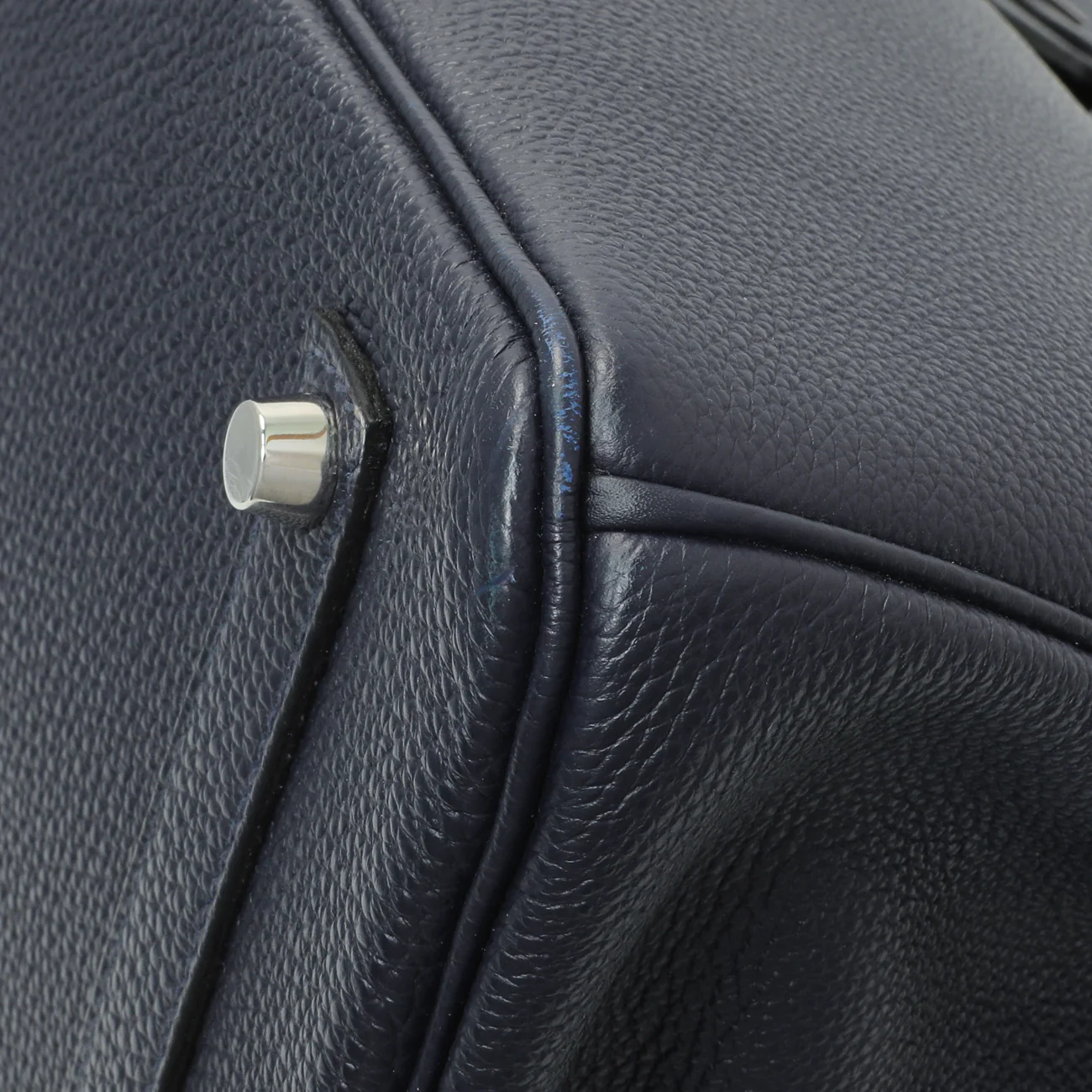 Hermes Bleu Nuit Togo Birkin 35 - Image 5