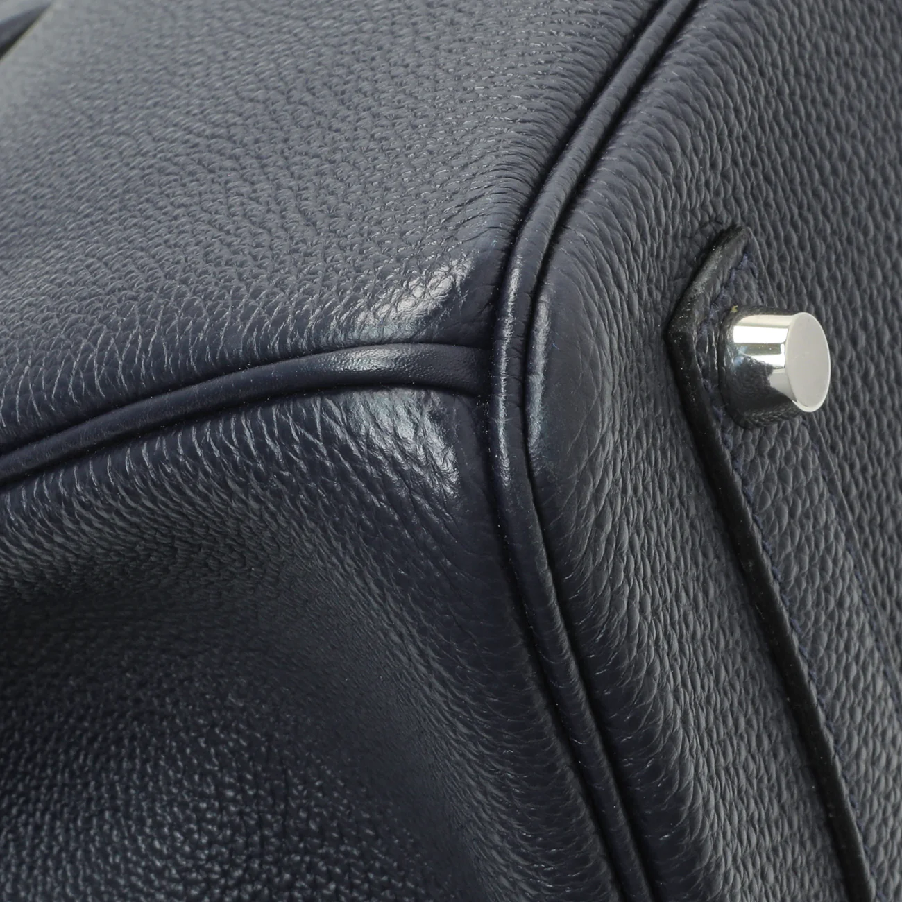 Hermes Bleu Nuit Togo Birkin 35 - Image 6