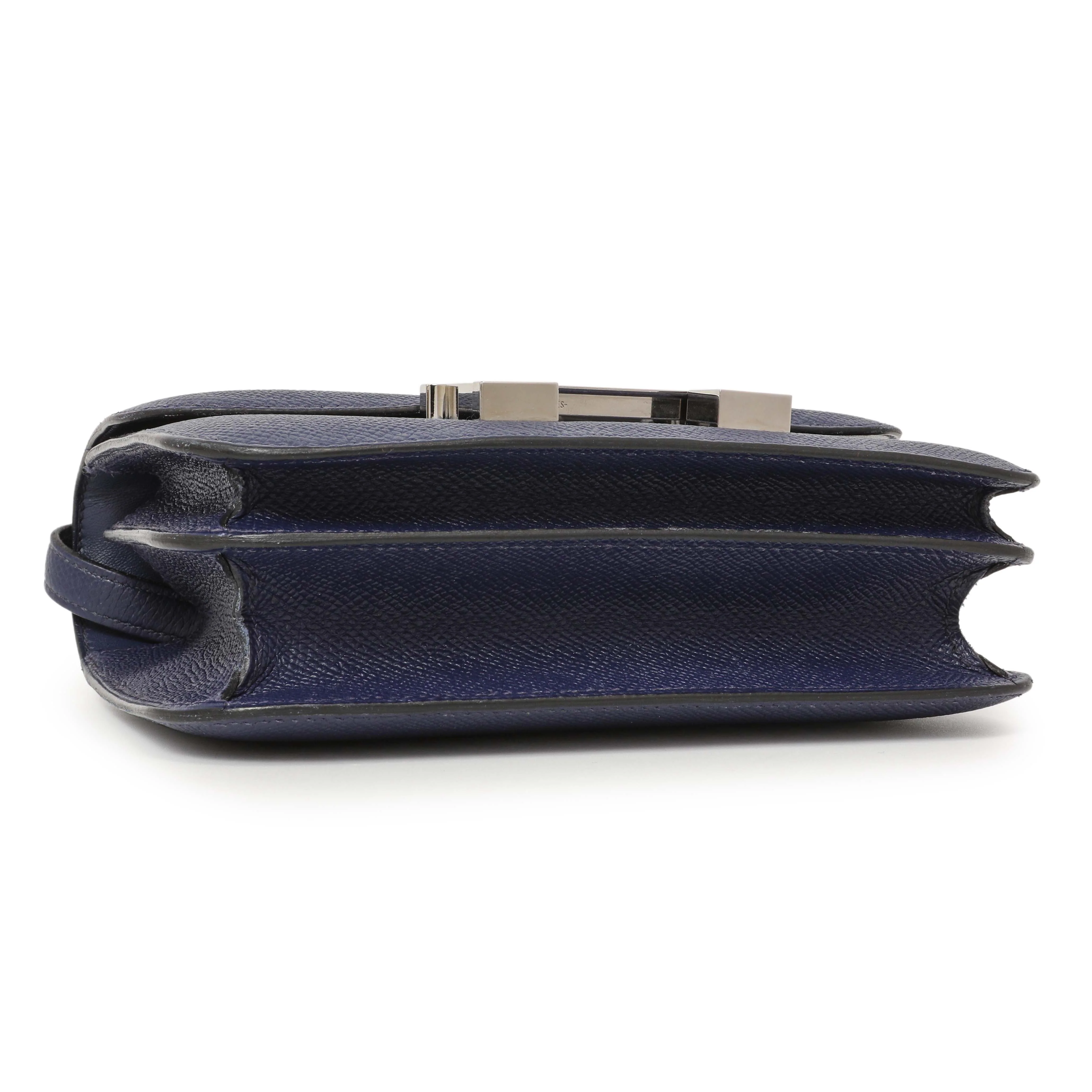 Hermes Bleu Saphir Epsom Constance 18 - Image 4