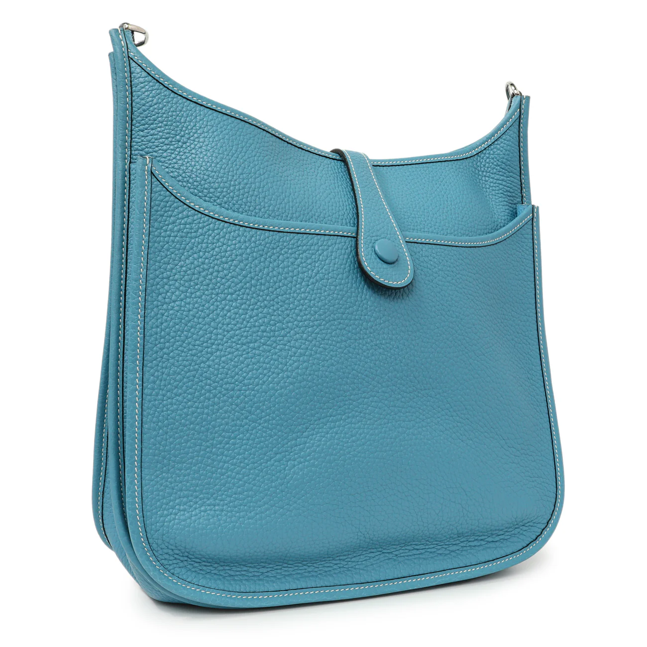 Hermes Blue Jean Clemence Evelyne II GM - Image 2
