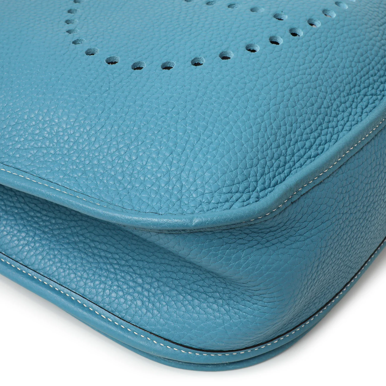 Hermes Blue Jean Clemence Evelyne II GM - Image 4