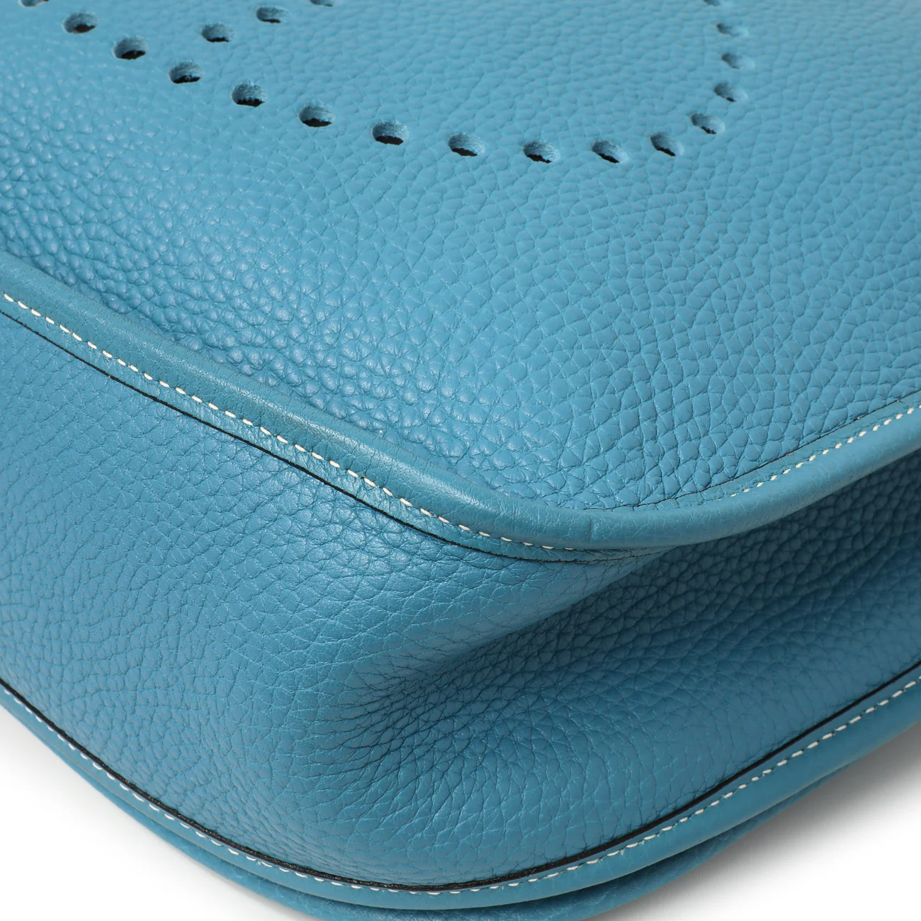 Hermes Blue Jean Clemence Evelyne II GM - Image 5