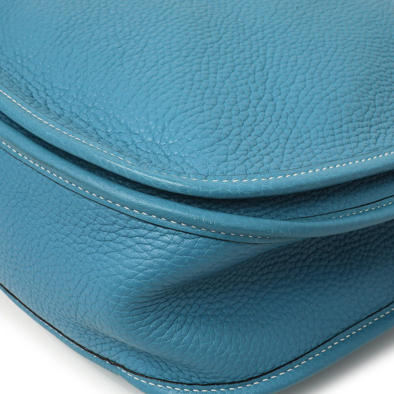 Hermes Blue Jean Clemence Evelyne II GM - Image 7