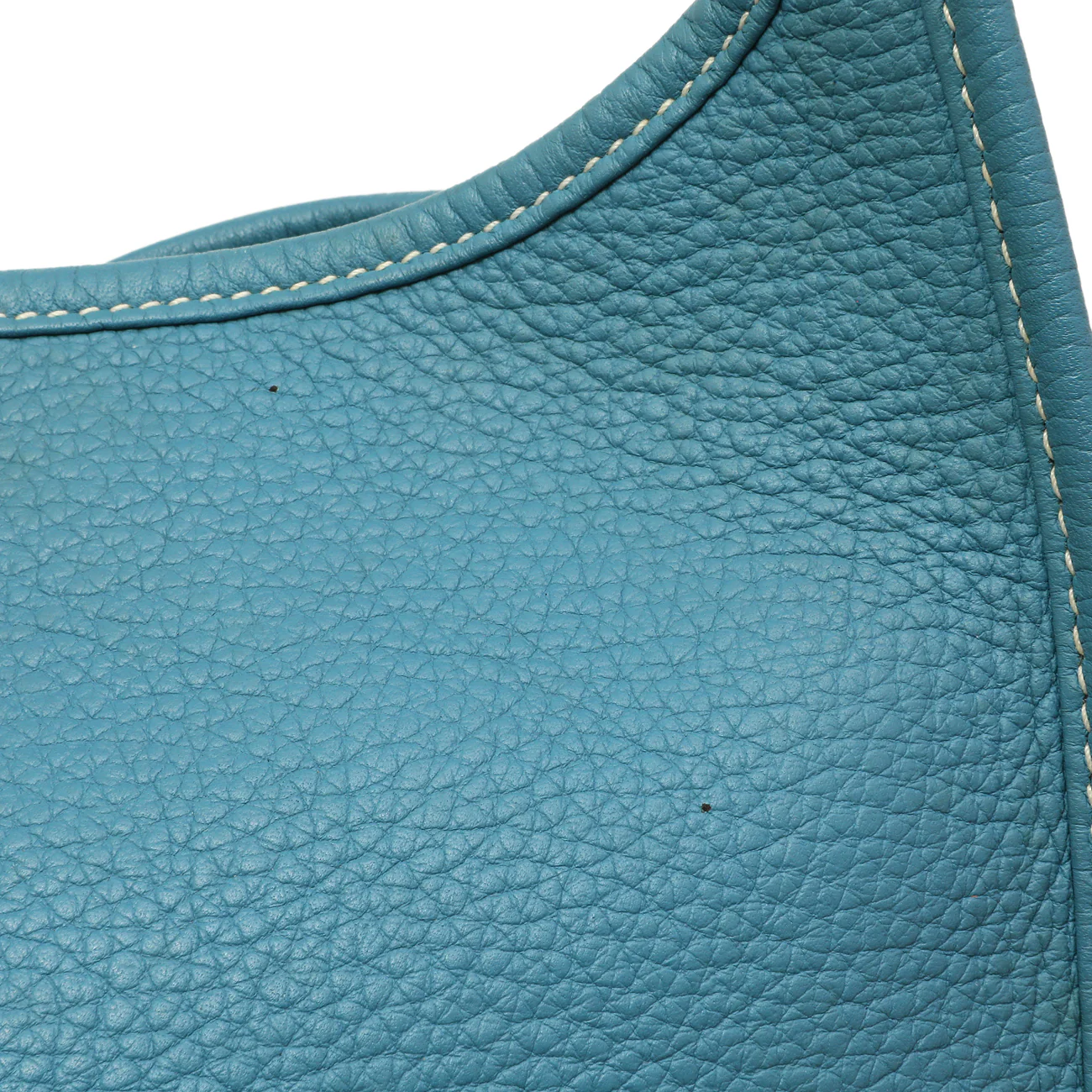 Hermes Blue Jean Clemence Evelyne III GM - Image 13