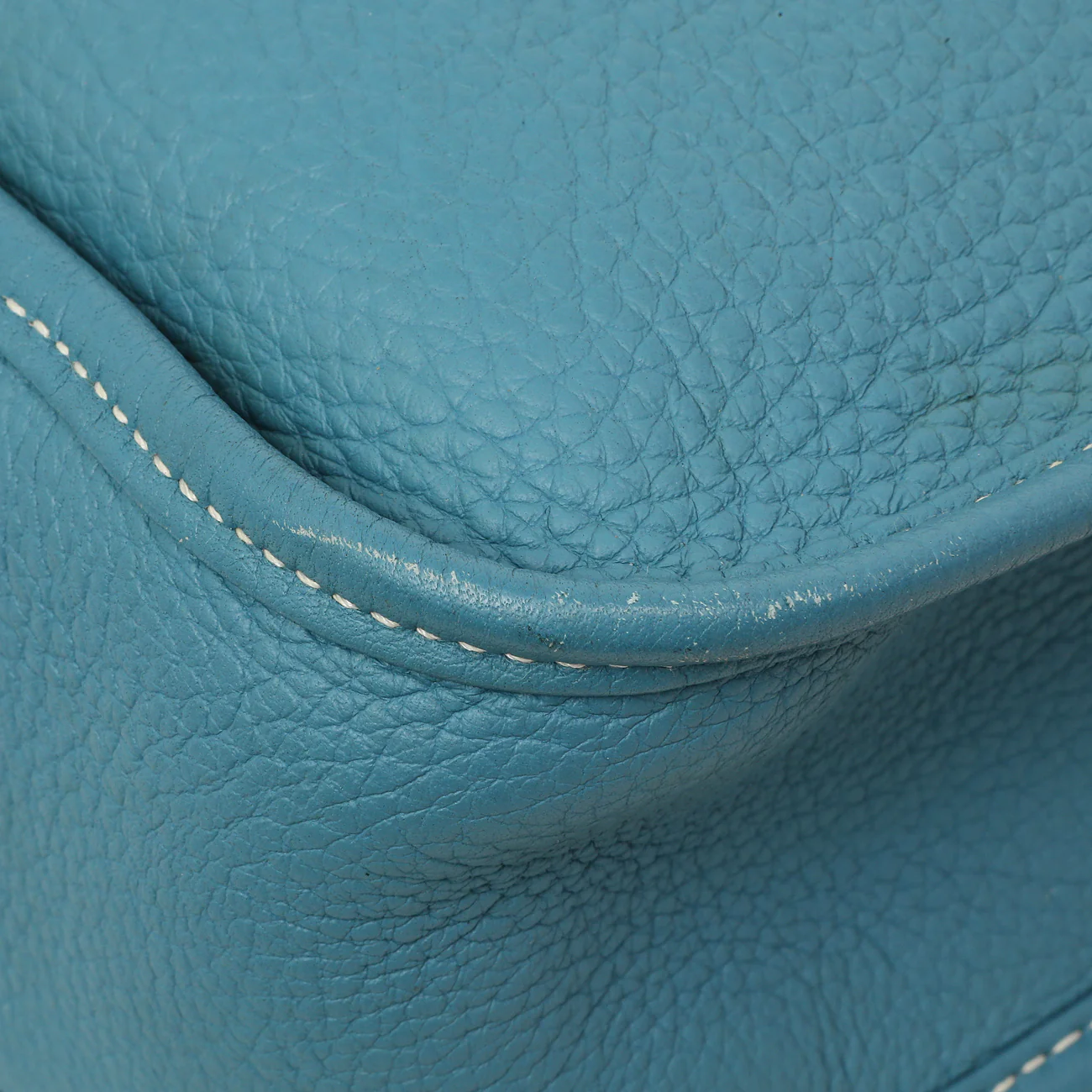 Hermes Blue Jean Clemence Evelyne III GM - Image 5