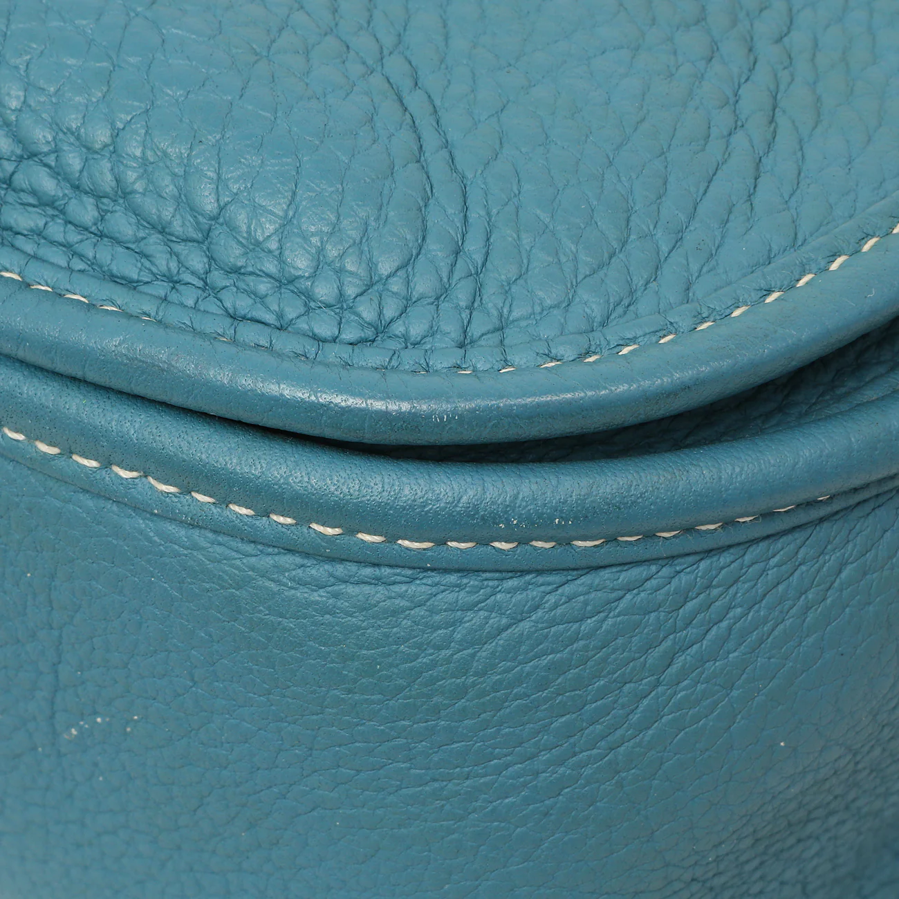 Hermes Blue Jean Clemence Evelyne III GM - Image 7