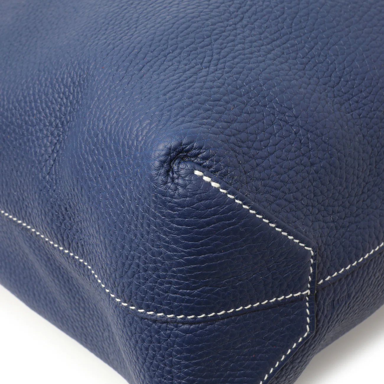 Hermes Blue Taurillon Clemence Double Sens 36 - Image 11