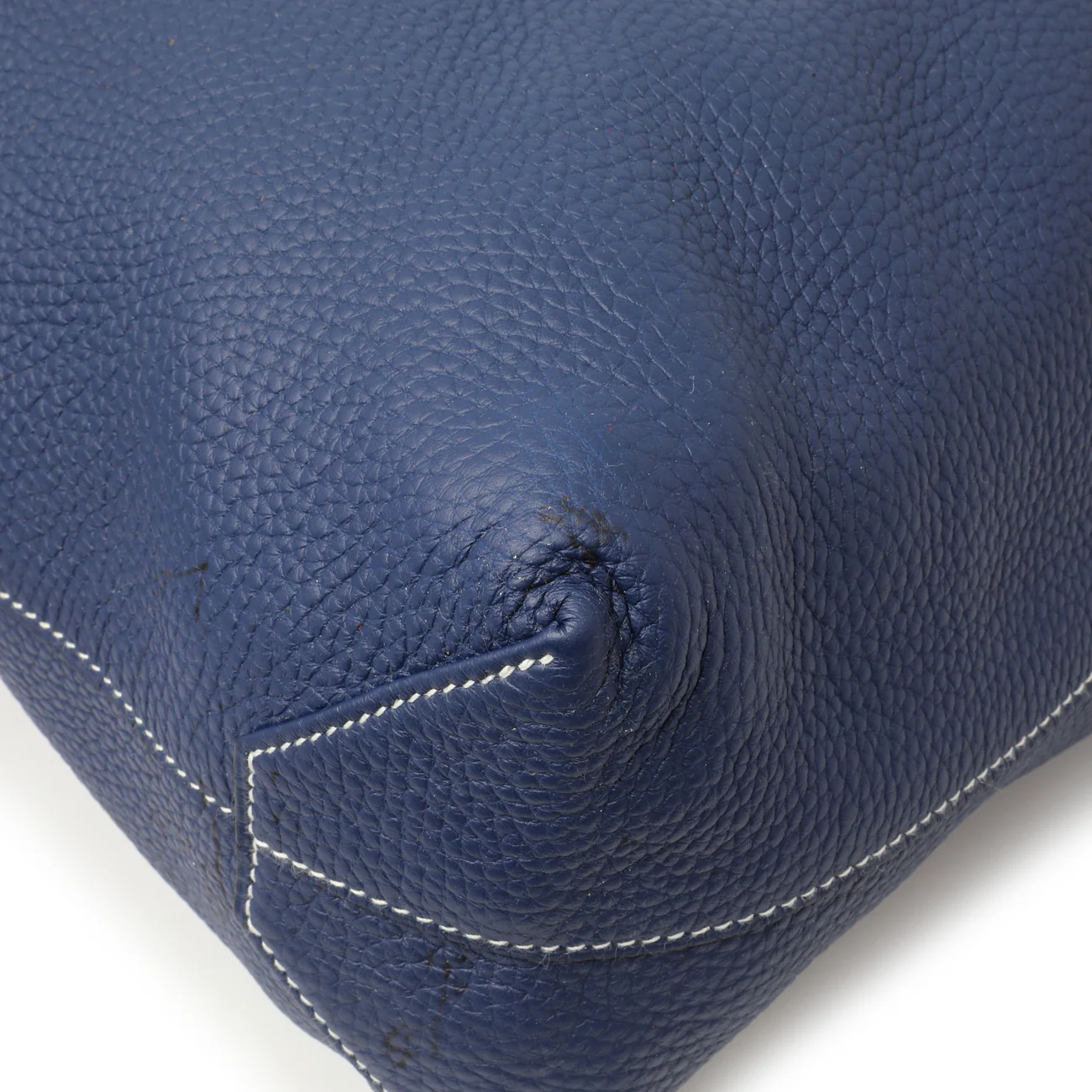 Hermes Blue Taurillon Clemence Double Sens 36 - Image 13
