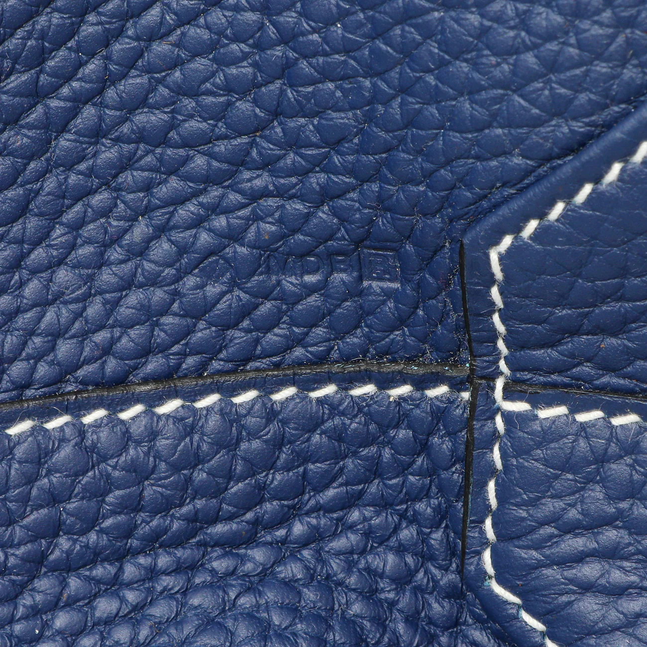 Hermes Blue Taurillon Clemence Double Sens 36 - Image 17