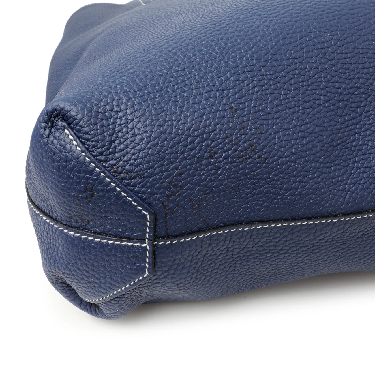 Hermes Blue Taurillon Clemence Double Sens 36 - Image 18