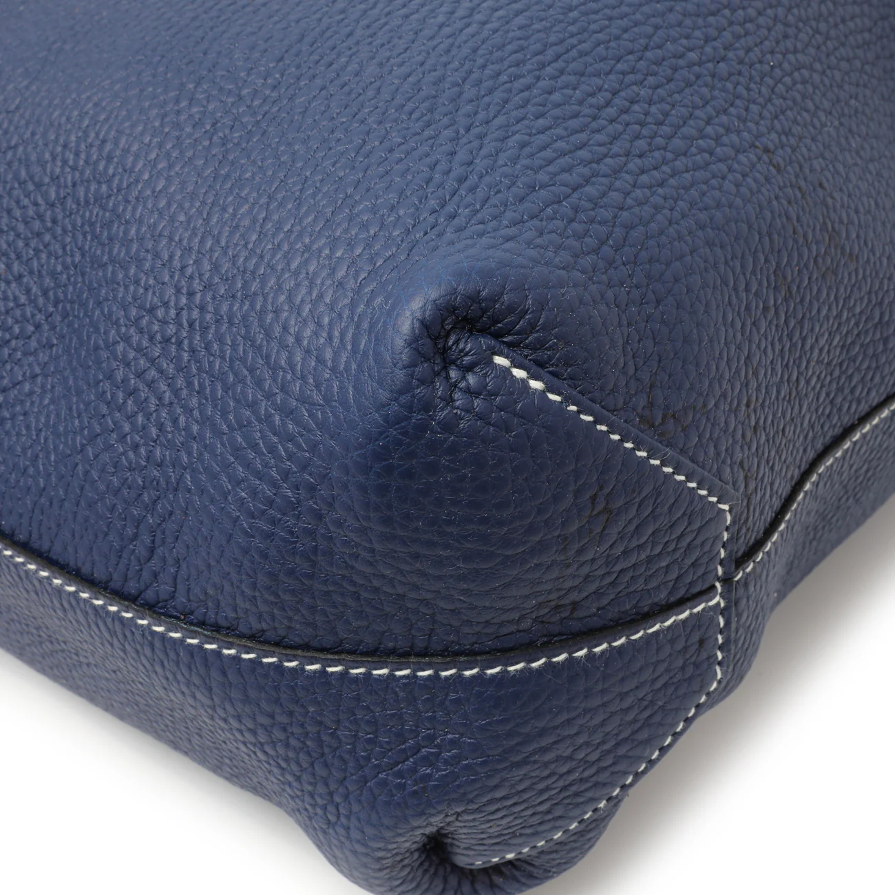 Hermes Blue Taurillon Clemence Double Sens 36 - Image 7