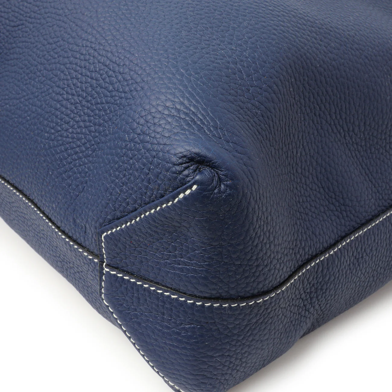 Hermes Blue Taurillon Clemence Double Sens 36 - Image 9