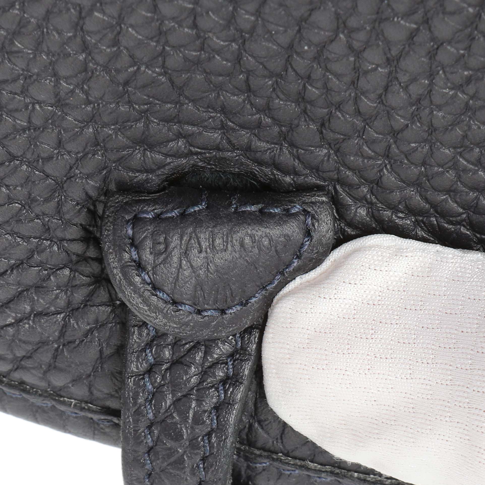 Hermes Caban Bleu Saphir Clemence Evelyne TPM - Image 6