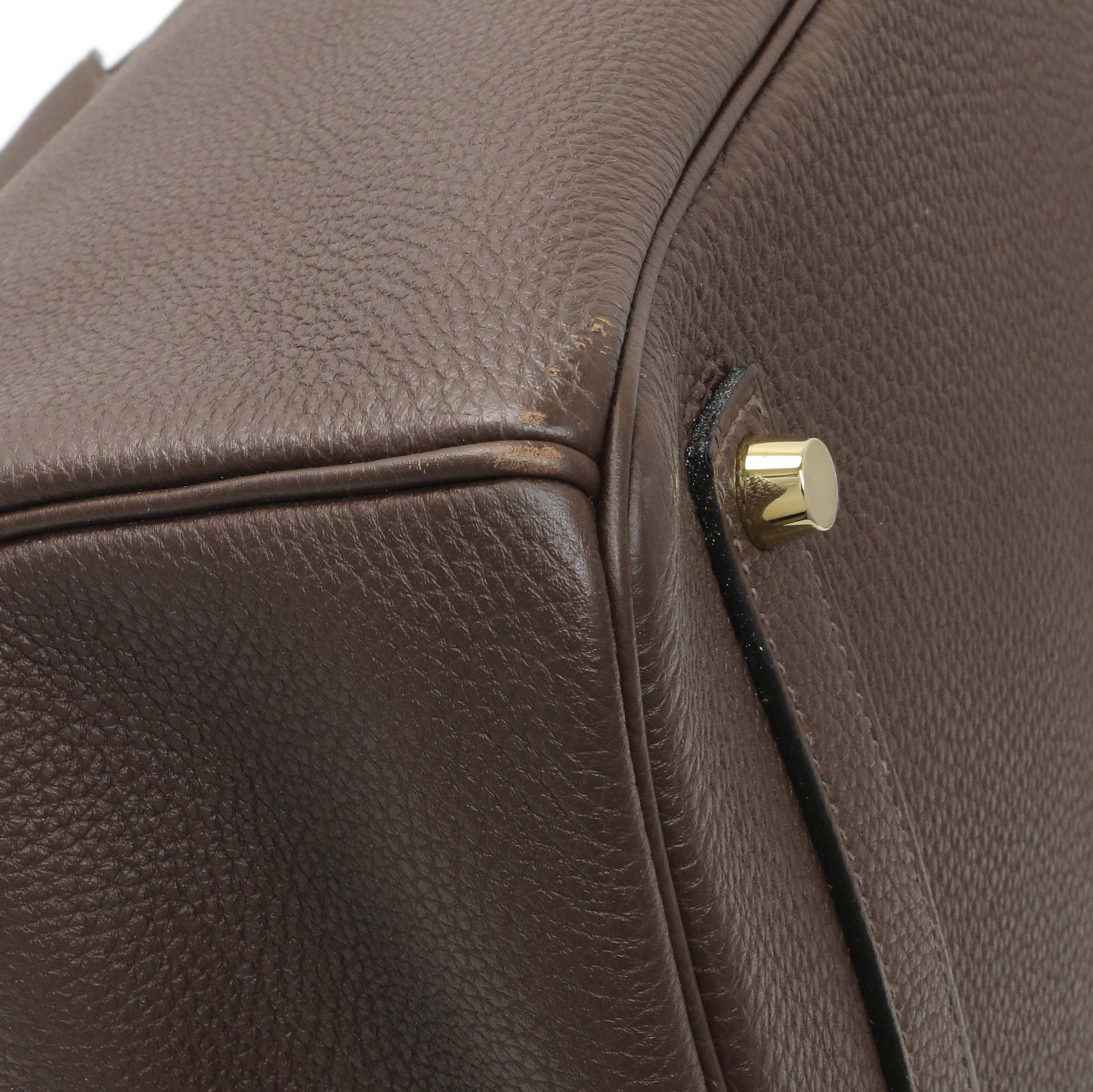 Hermes Cacao Togo Birkin 35 GHW - Image 4