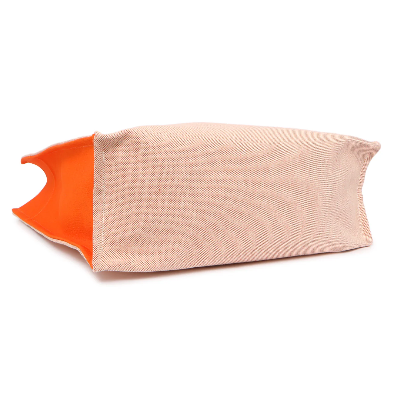 Hermes Canvas Calfskin Etriviere Shopping Tote - Image 3