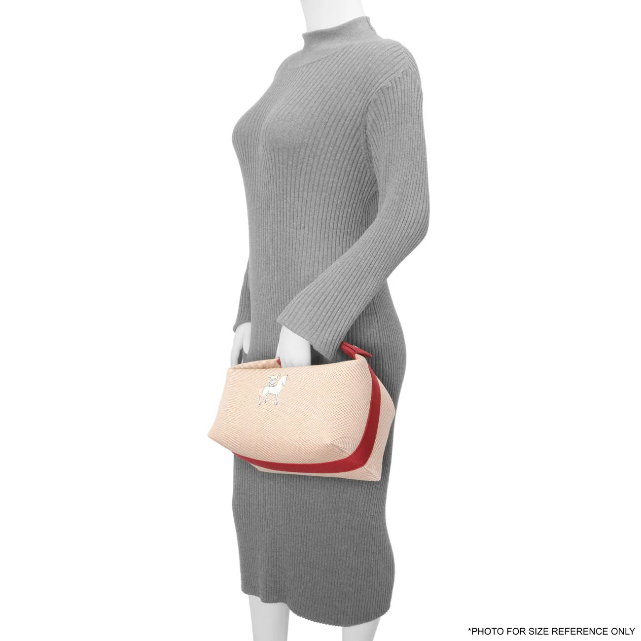 Hermes Canvas Large Bride-A-Brac Pouch - Image 7