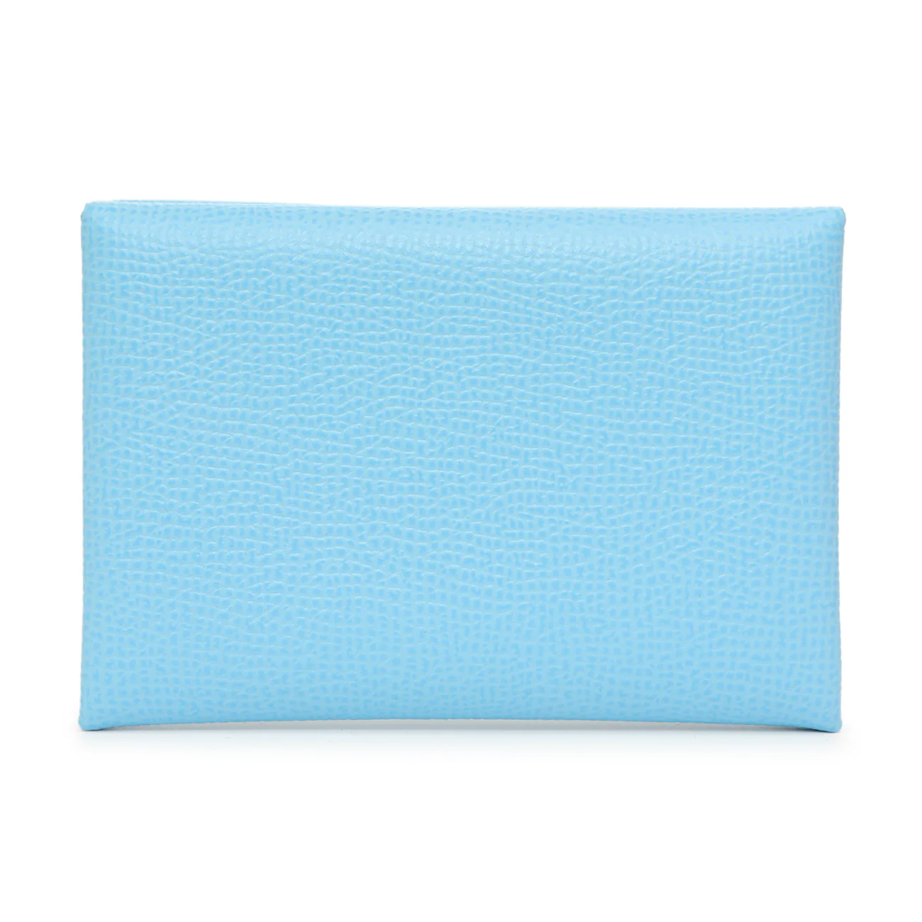 Hermes Celeste Epsom Calvi Duo Card Case