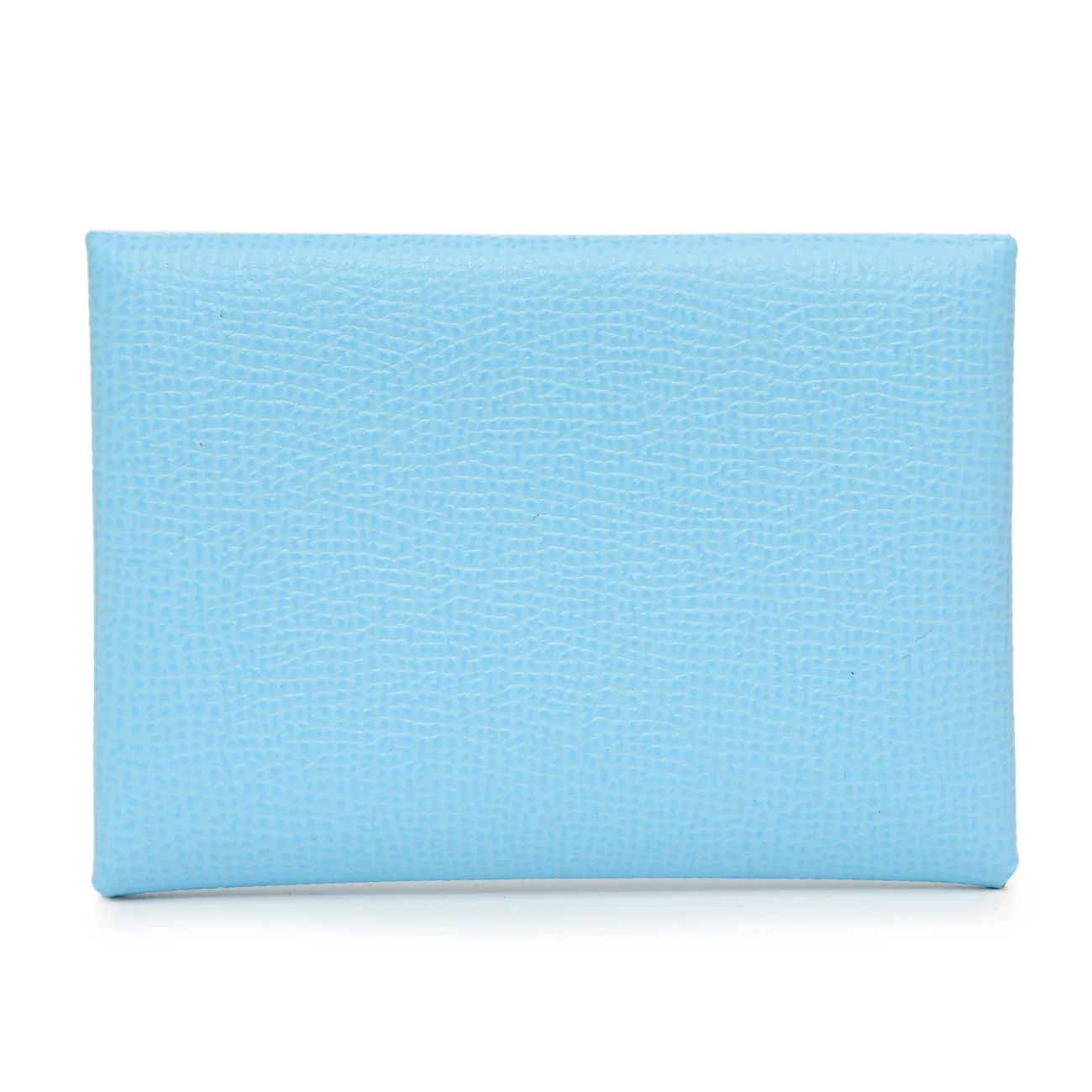 Hermes Celeste Epsom Calvi Duo Card Case - Image 2