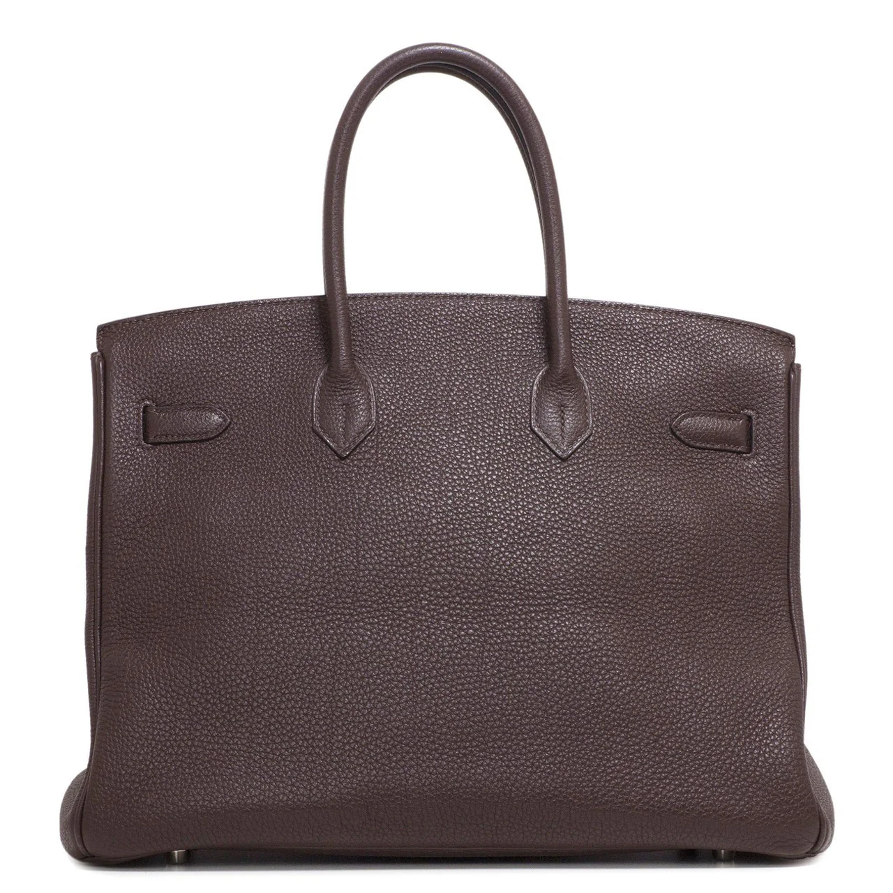 Hermes Chocolate Togo Birkin 35 - Image 5