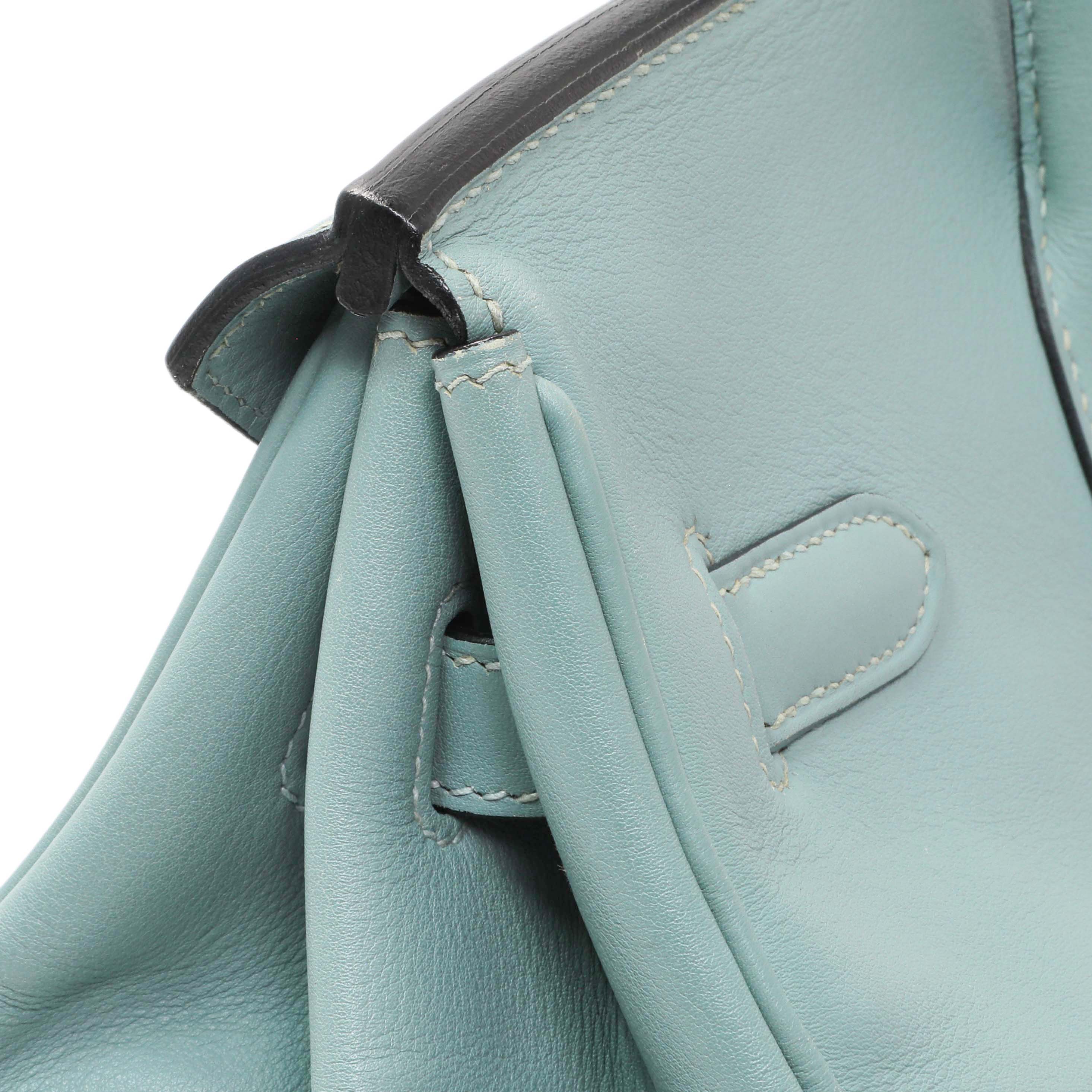Hermes Ciel Swift Birkin 35 - Image 11