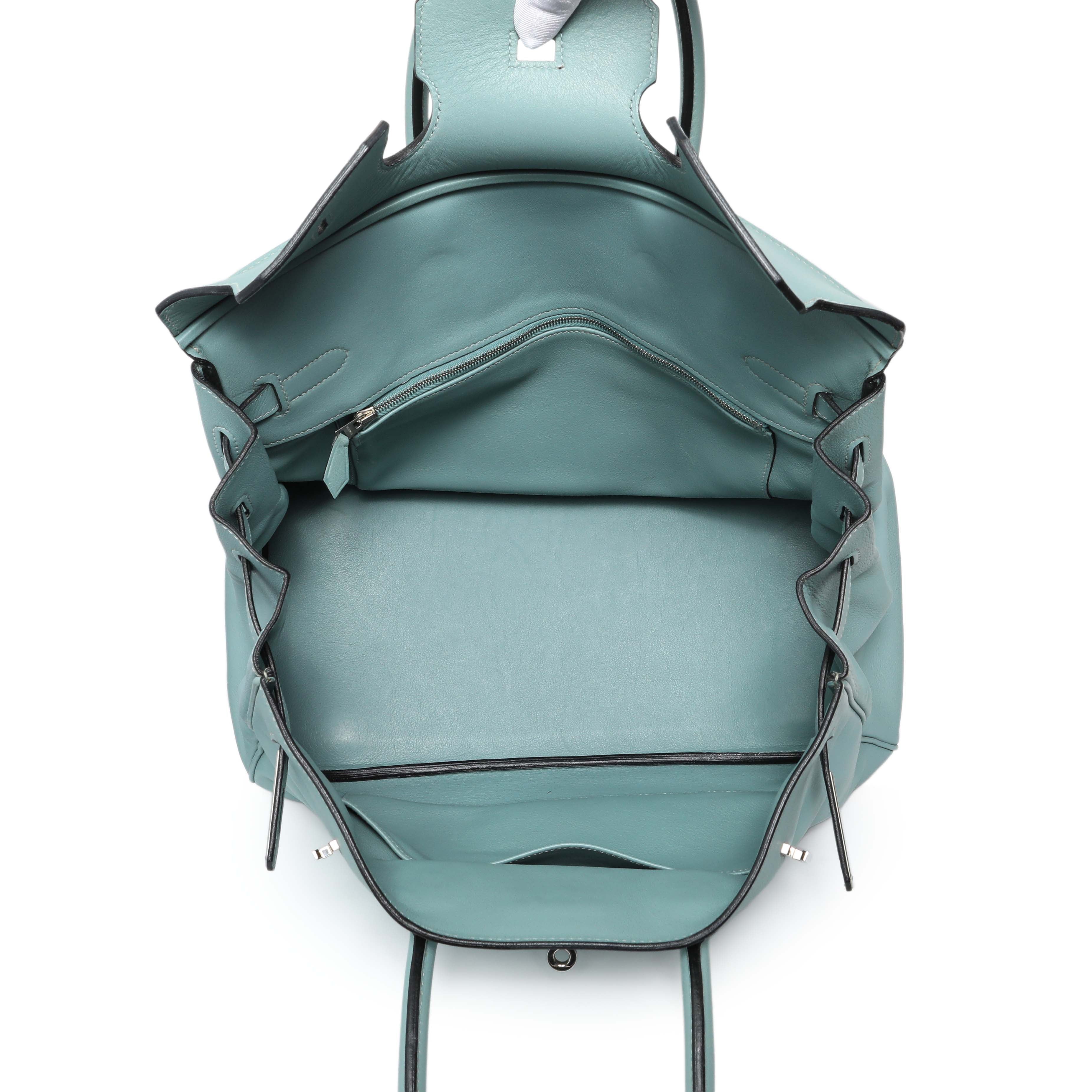 Hermes Ciel Swift Birkin 35 - Image 8