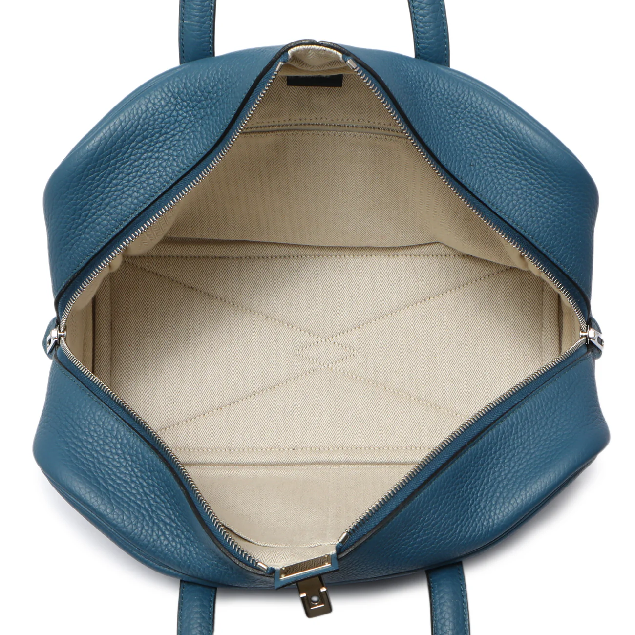 Hermes Cobalt Clemence Victoria II 35 - Image 4