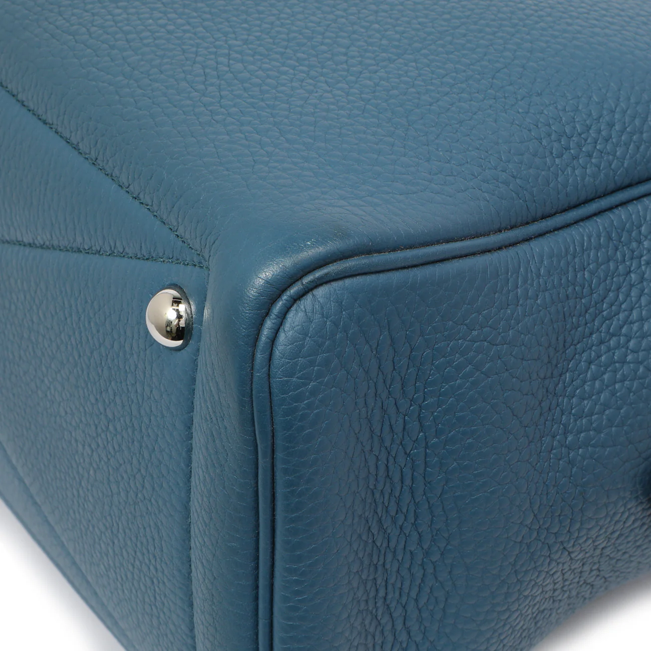 Hermes Cobalt Clemence Victoria II 35 - Image 7