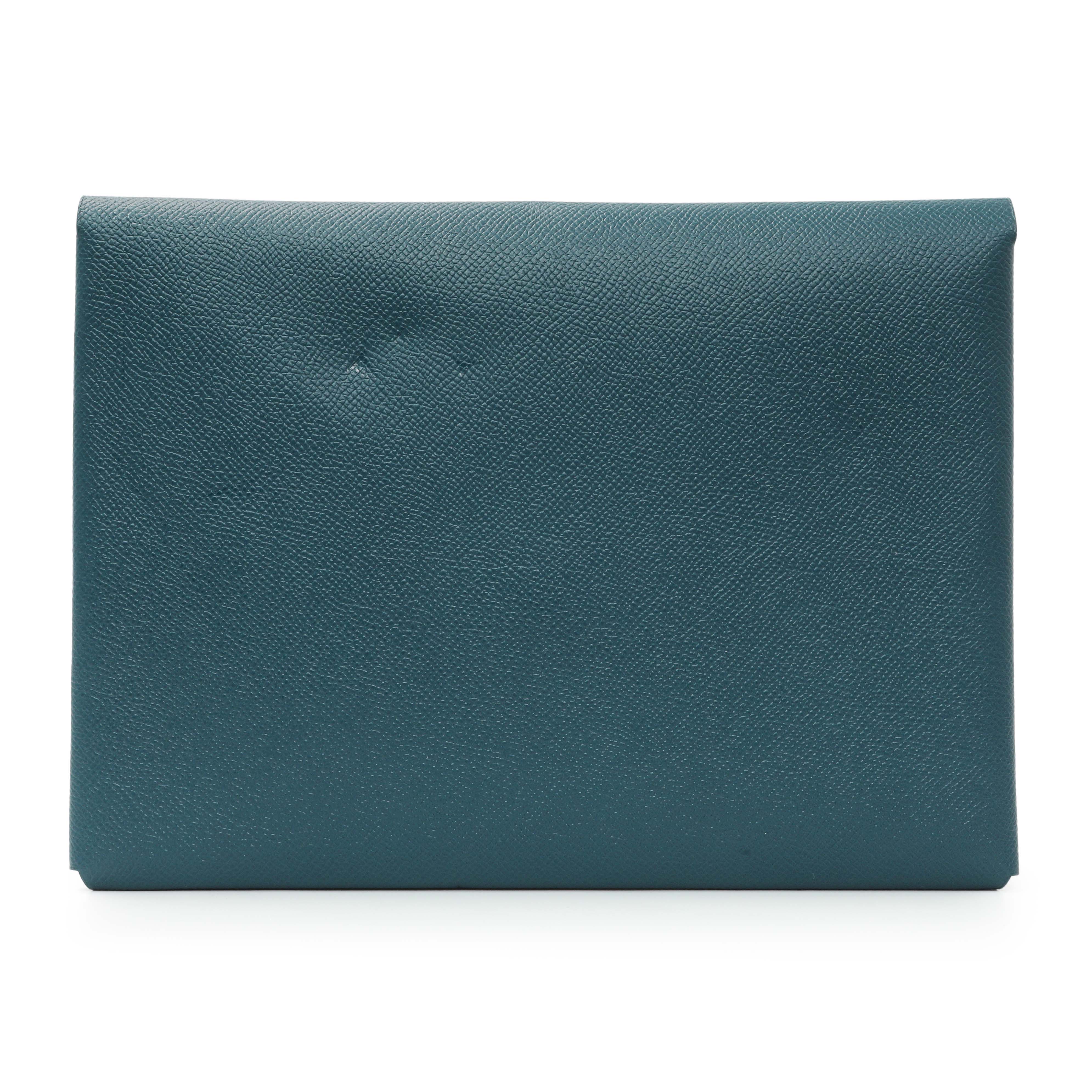 Hermes Colvert Epsom Calvi Pouch - Image 2