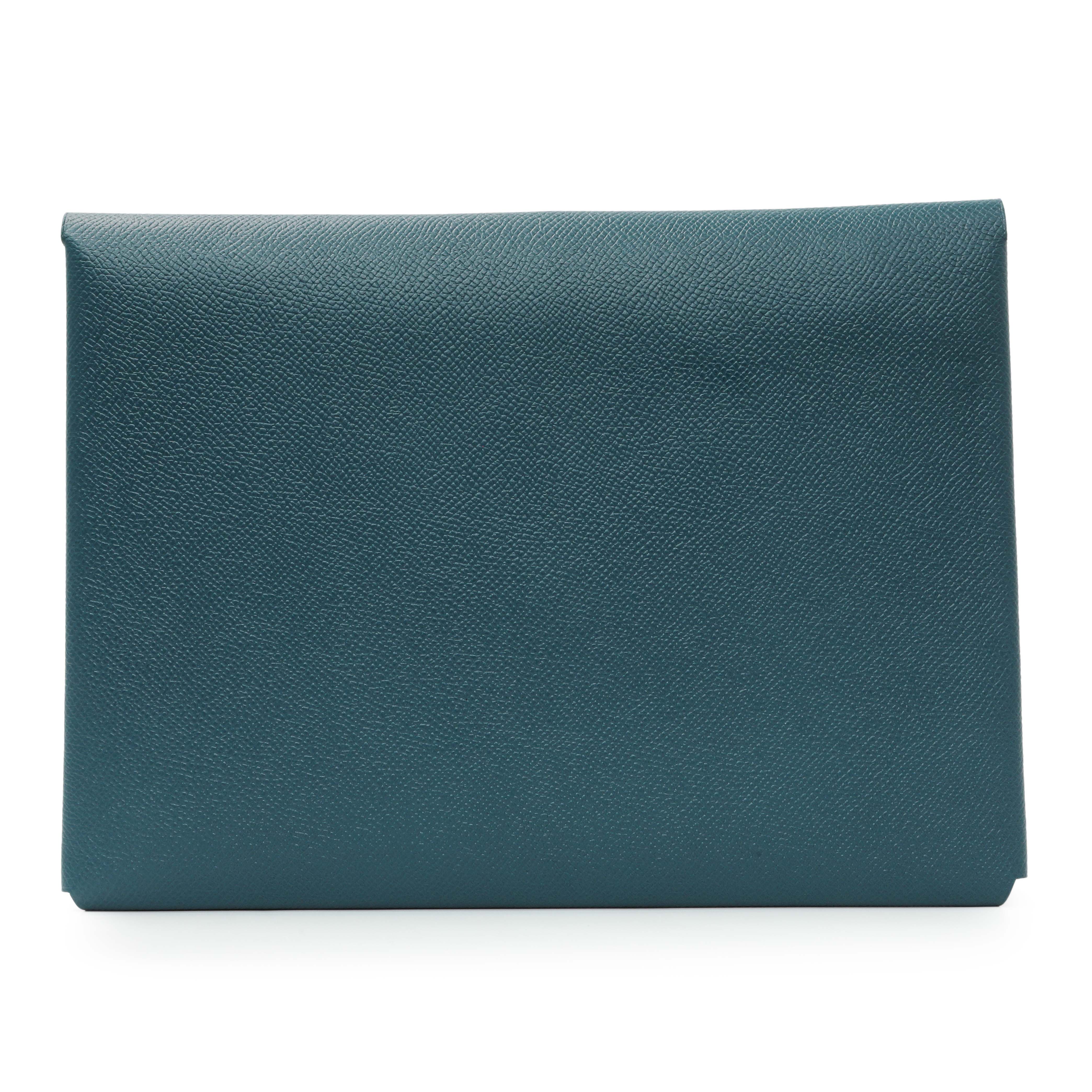 Hermes Colvert Epsom Calvi Pouch - Image 3