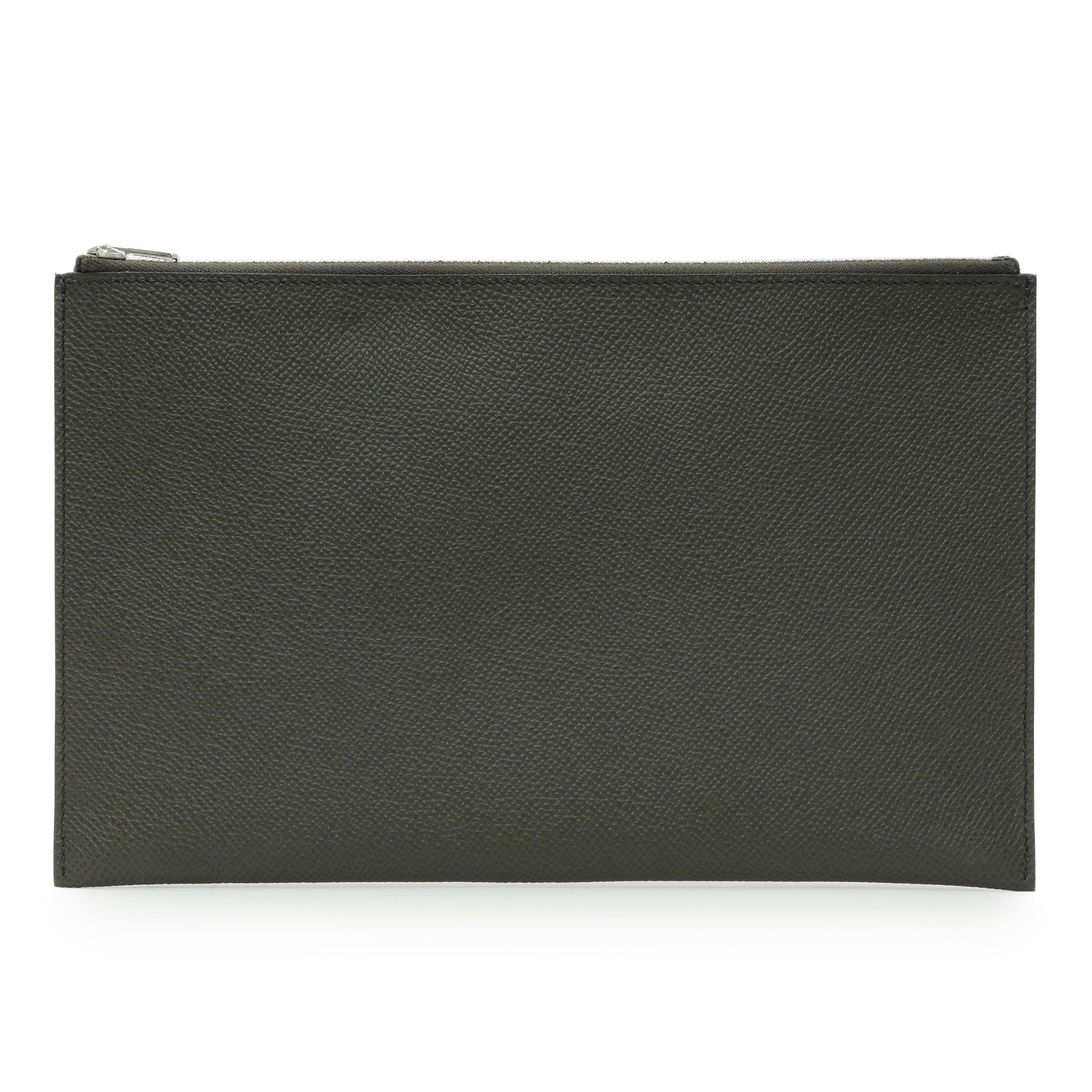 Hermes Colvert Epsom Calvi Pouch - Image 8