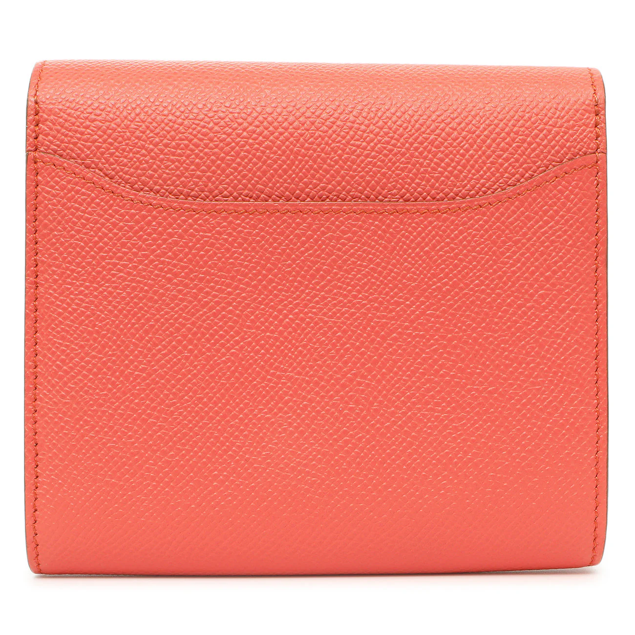 Hermes Coral Epsom Constance Short Wallet - Image 2