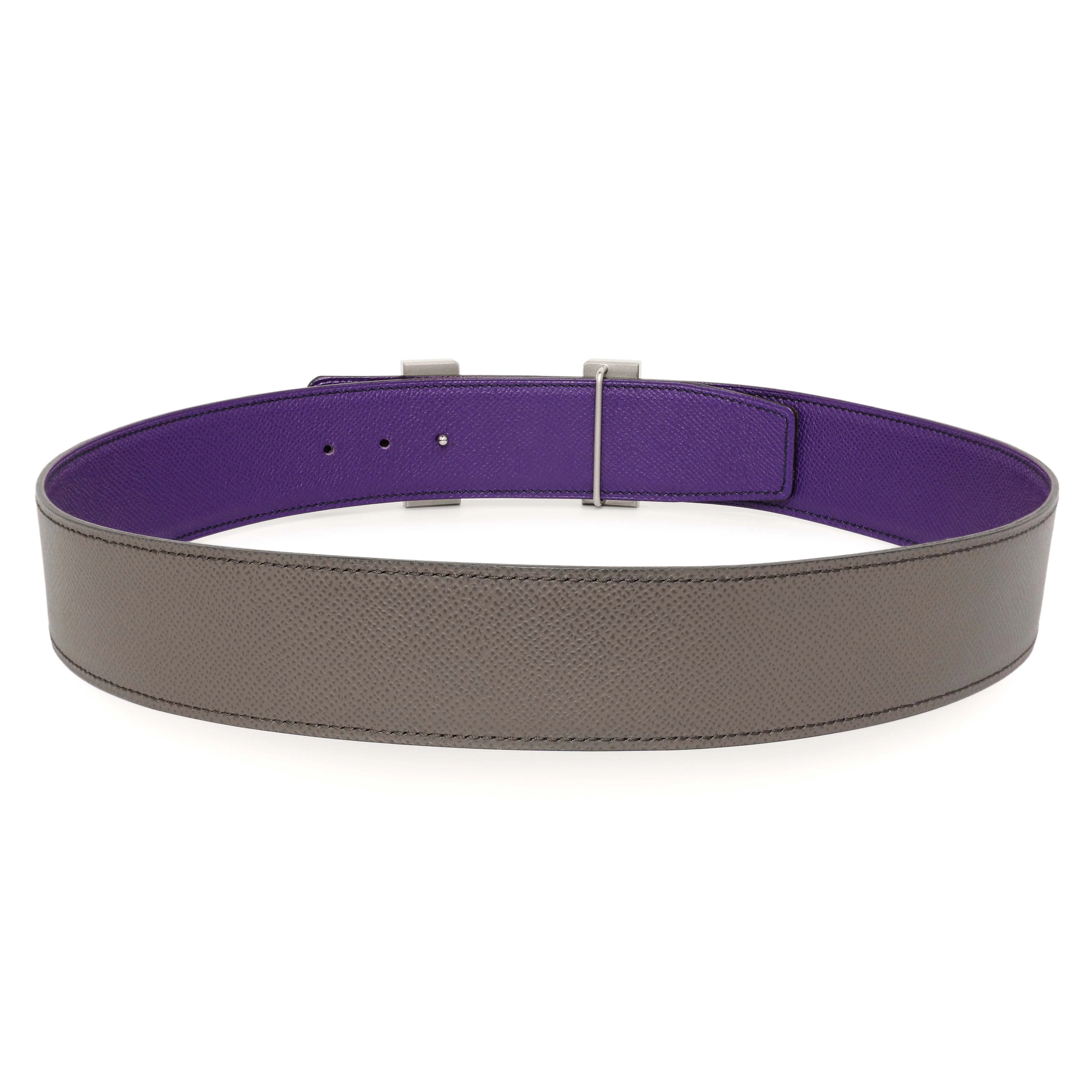 Hermes Crocus Etain Epsom Constance H 42mm Belt - Image 4