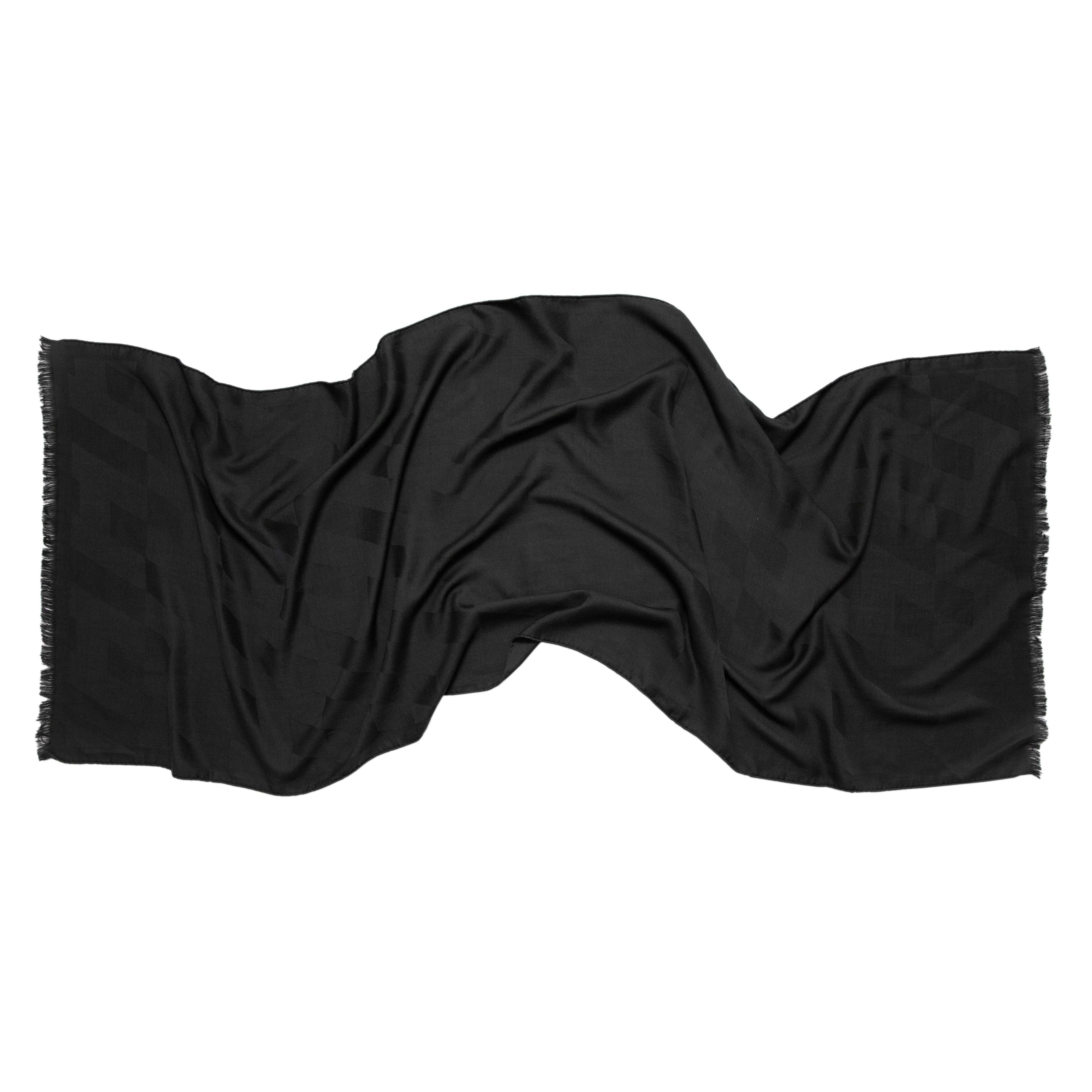 Hermes Dark Green Cashmere Silk H en Biais Stole - Image 2