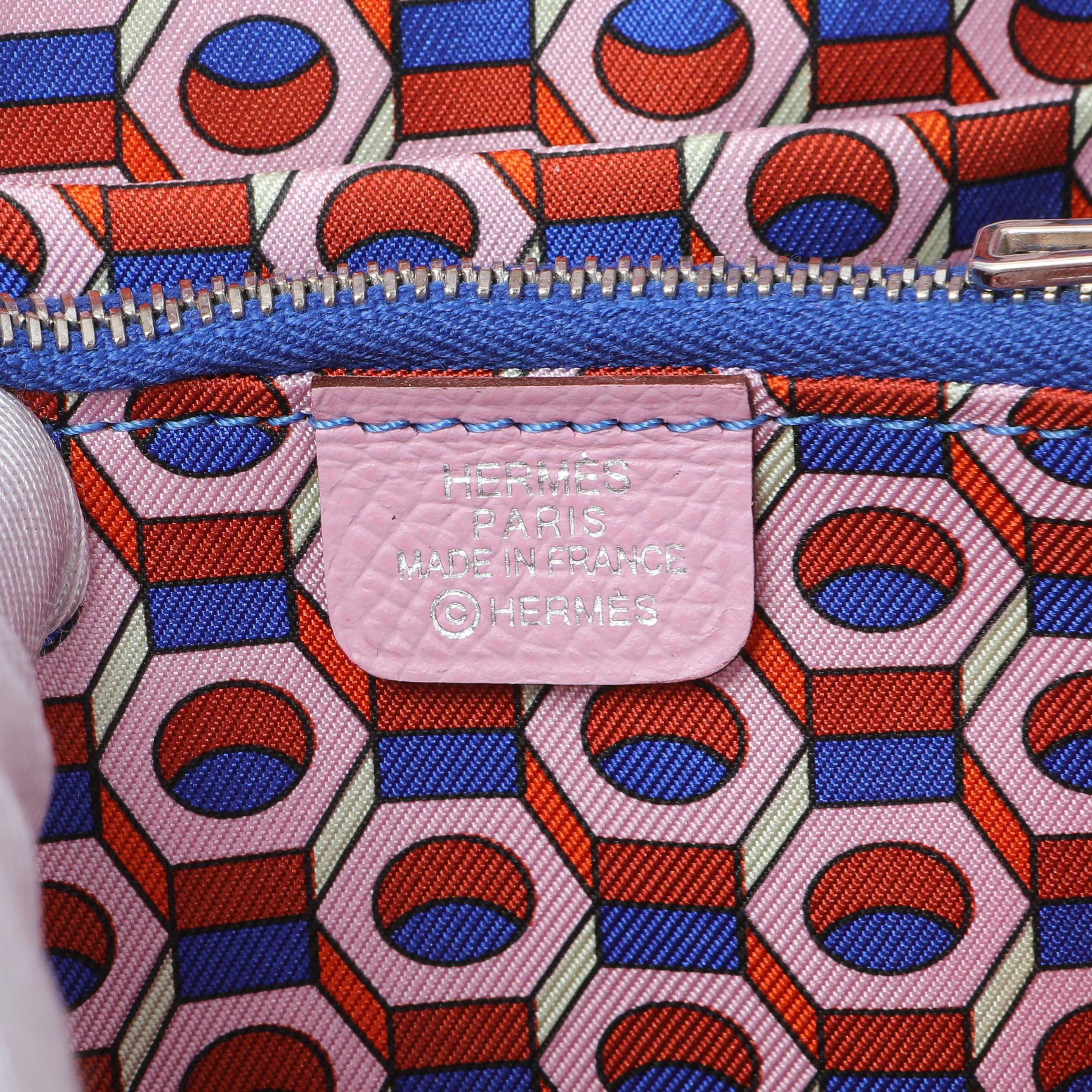 Hermes Epsom Silk'In Compact Wallet - Image 5