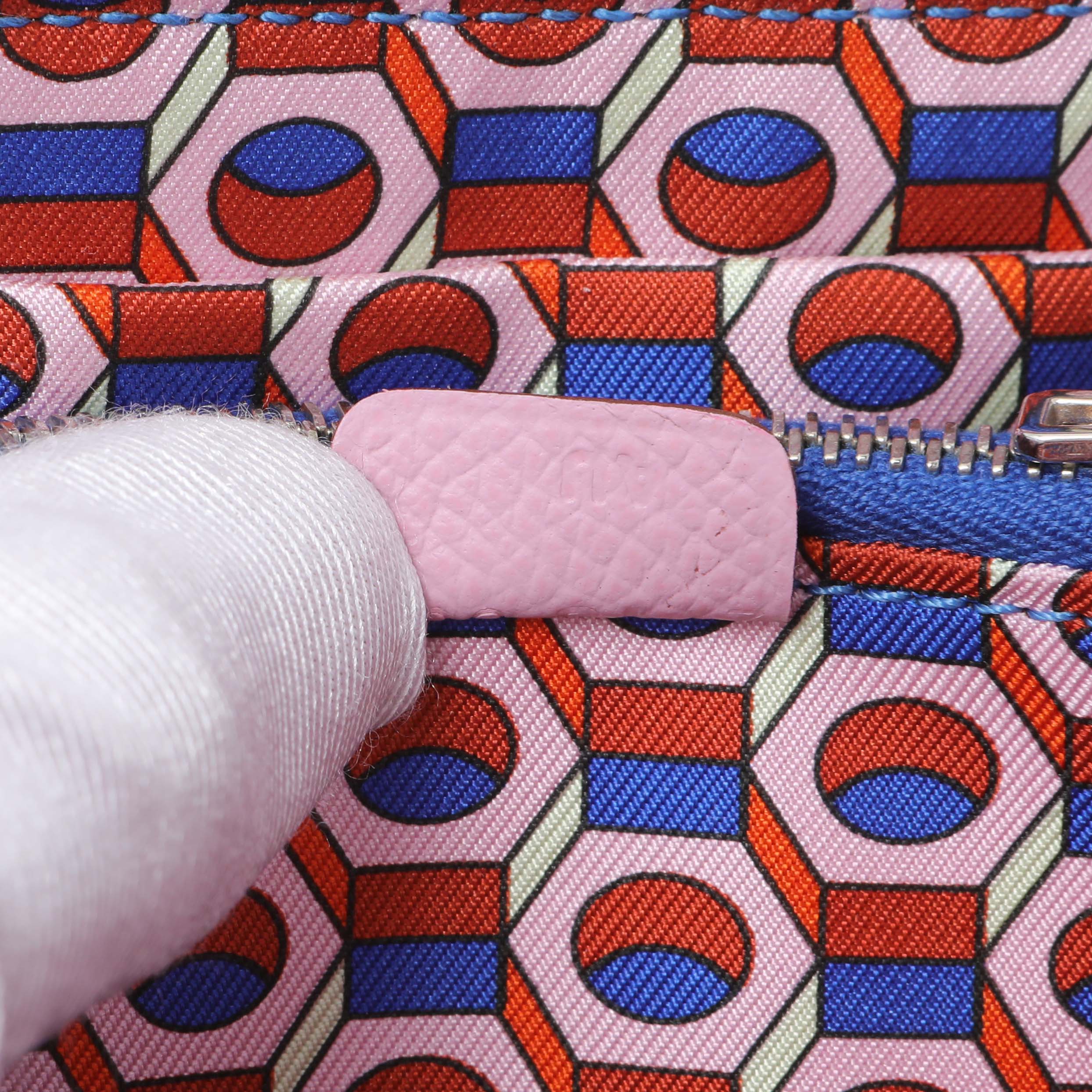Hermes Epsom Silk'In Compact Wallet - Image 6