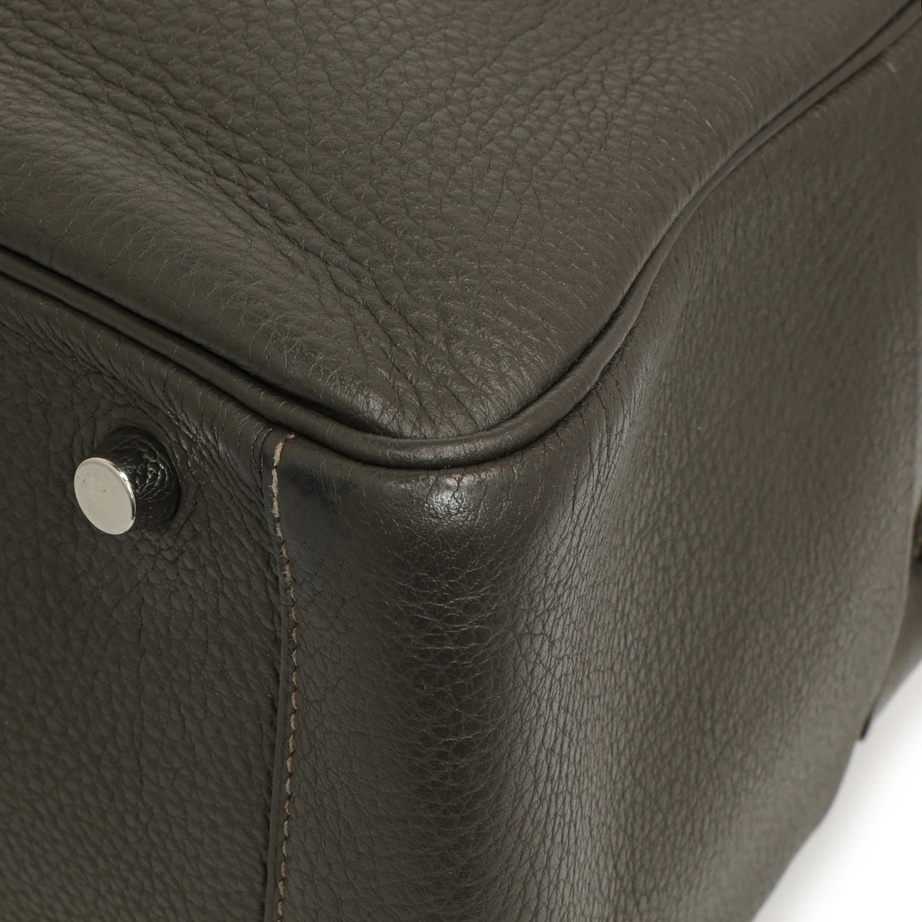 Hermes Etain Etoupe Clemence Lindy 30 - Image 7