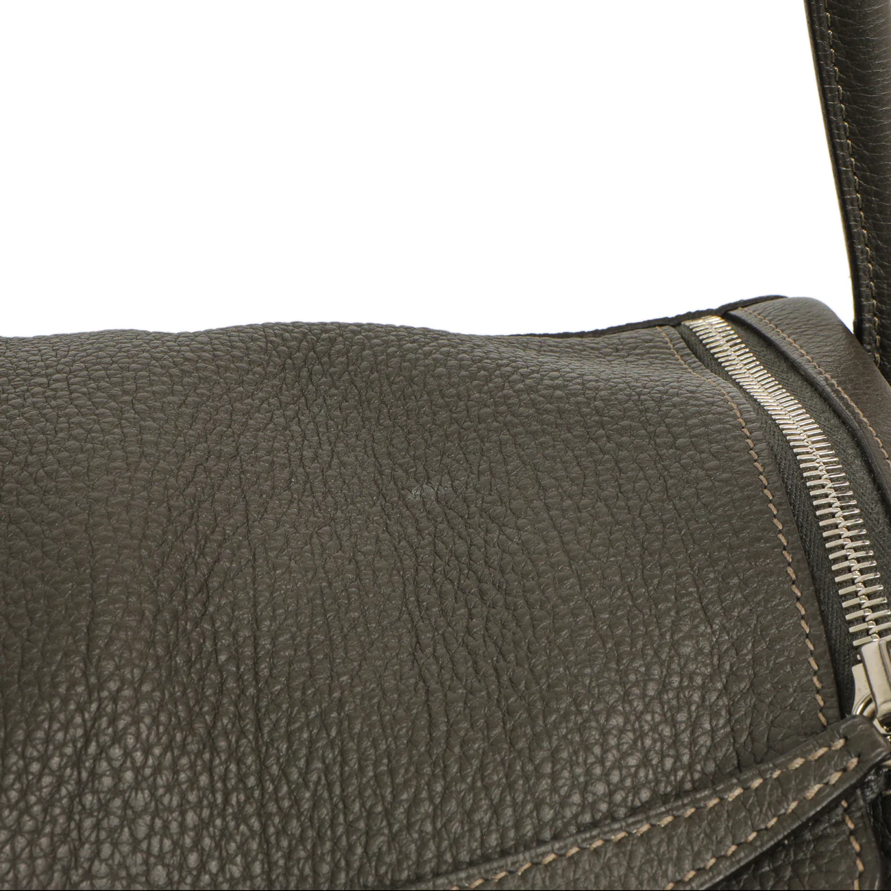Hermes Etain Etoupe Clemence Lindy 30 - Image 8