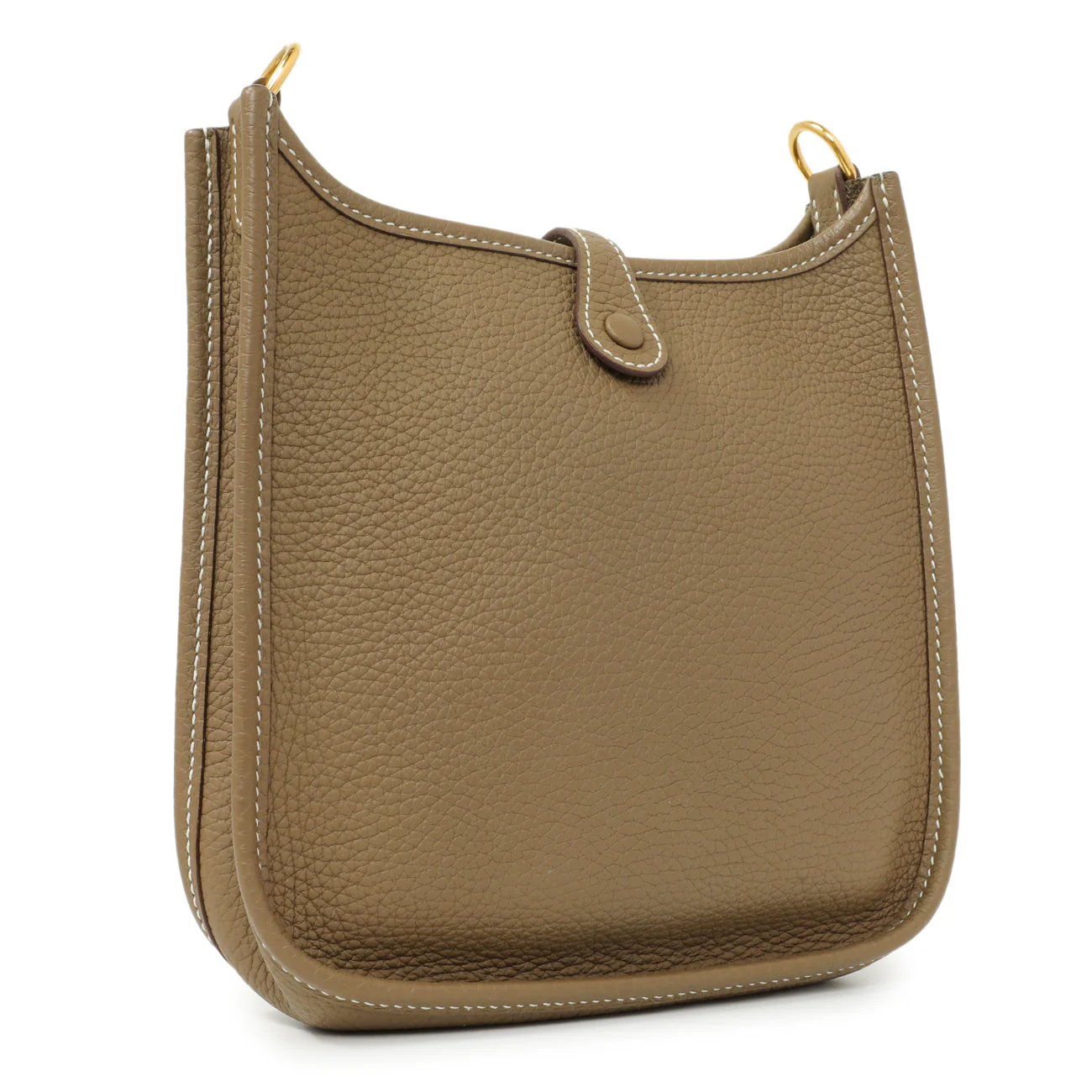 Hermes Etoupe Bleu Indigo Clemence Evelyne TPM - Image 2