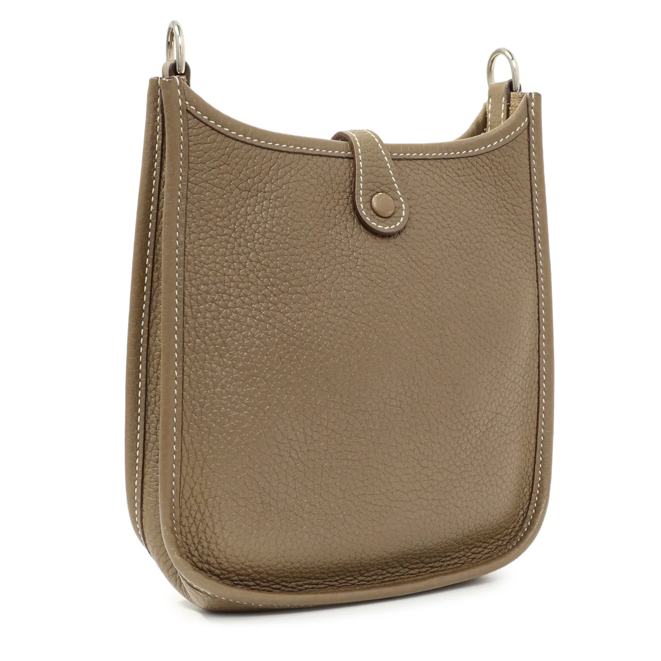 Hermes Etoupe Bleu Indigo Clemence Evelyne TPM - Image 2
