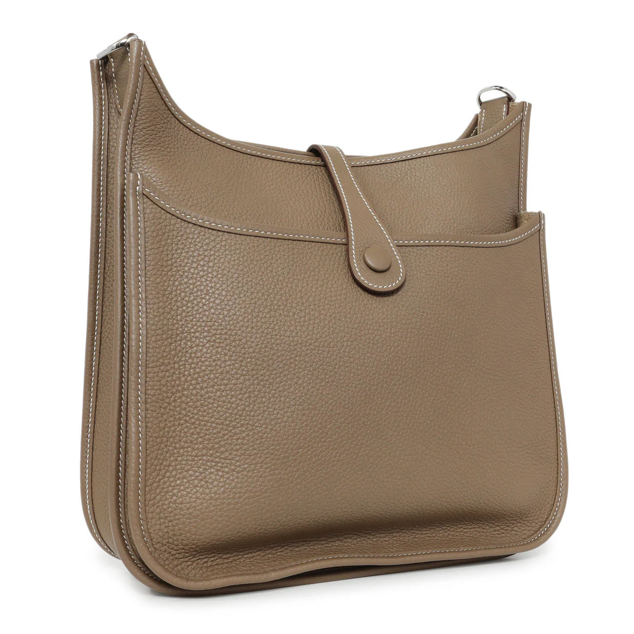 Hermes Etoupe Clemence Evelyne III PM - Image 2