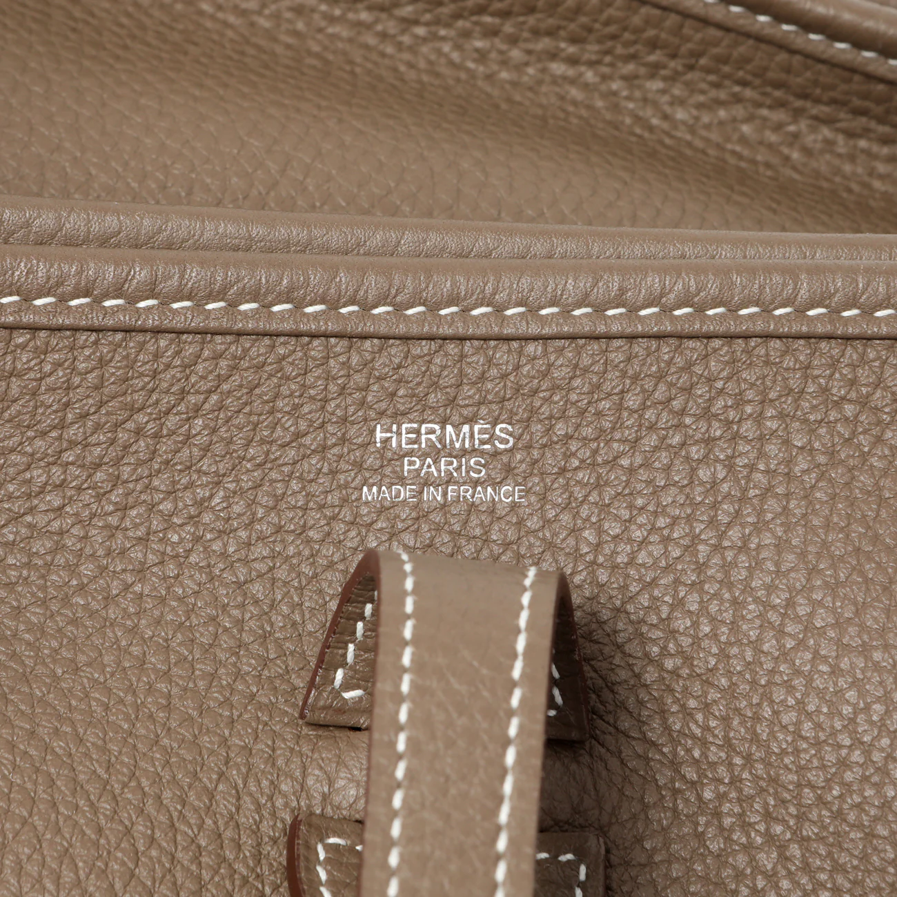 Hermes Etoupe Clemence Evelyne III PM - Image 5