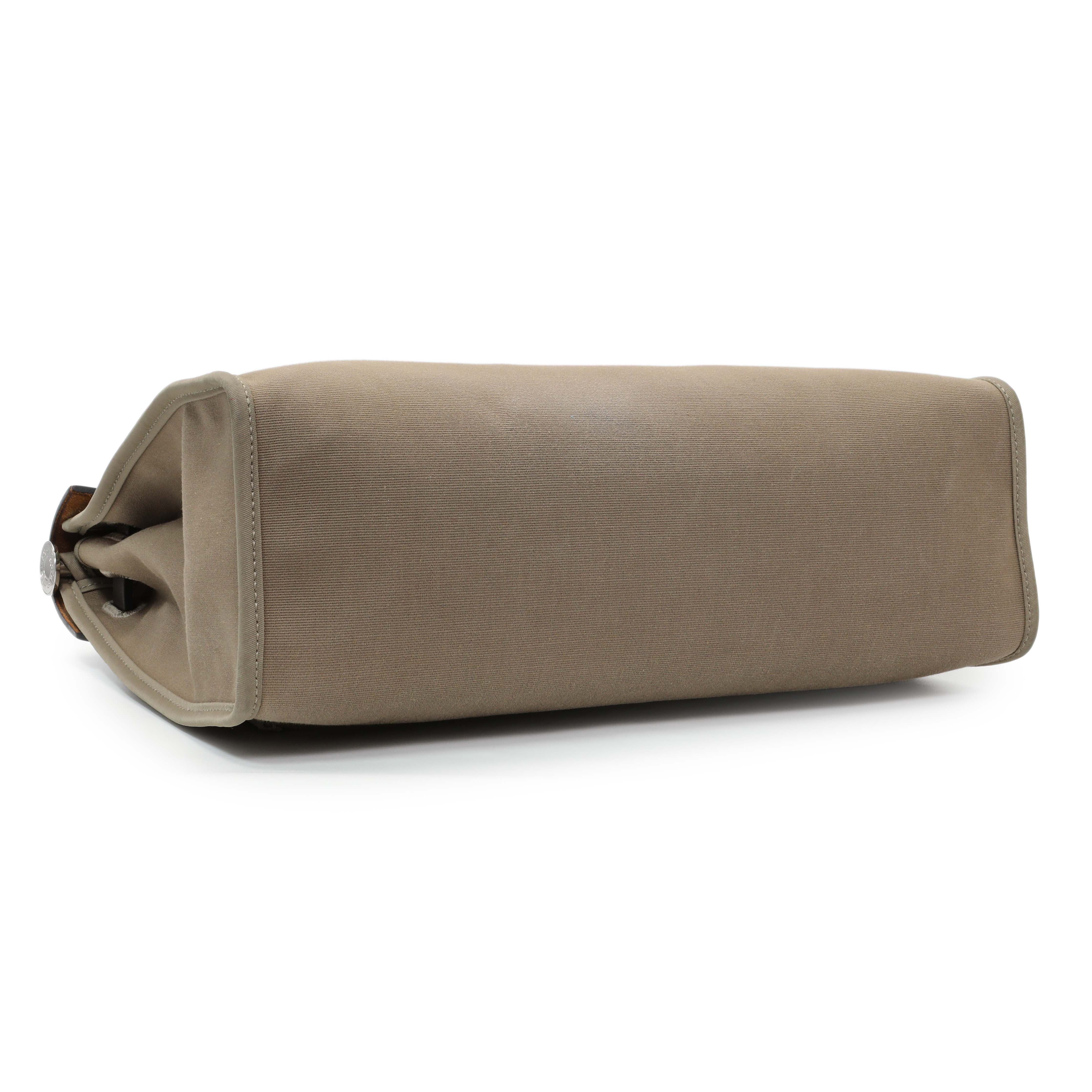 Hermes Etoupe/Ebene Herbag Zip 31 - Image 3