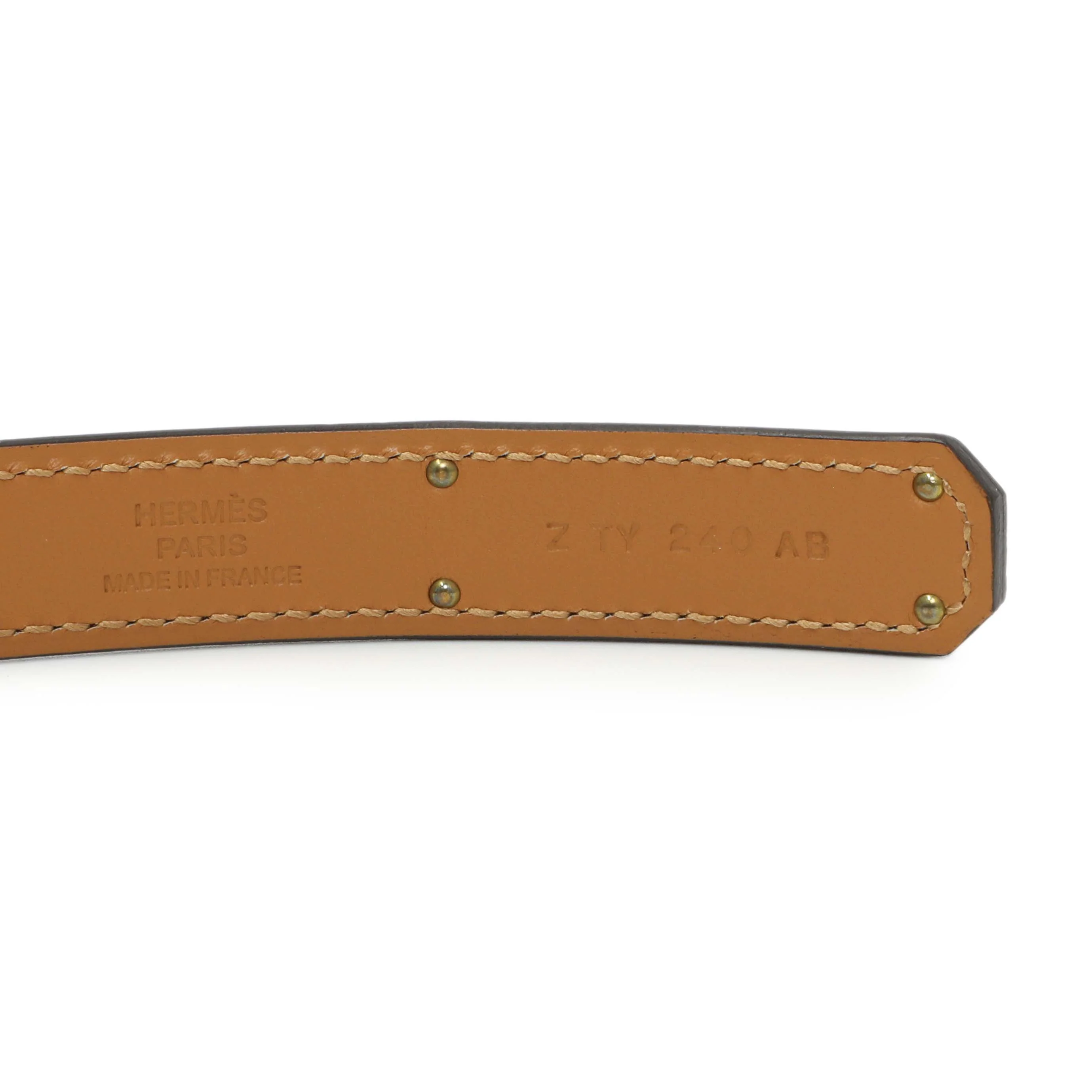 Hermes Etoupe Epsom Kelly Belt - Image 3